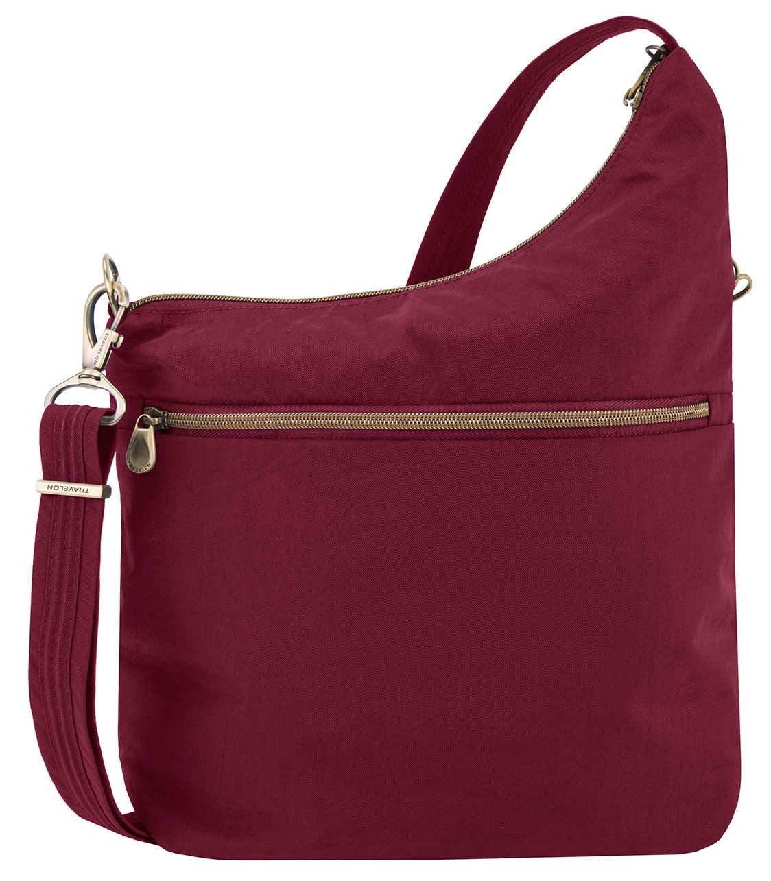 TRAVELONAnti-Theft Signature 3-Compartment Crossbody Bag
