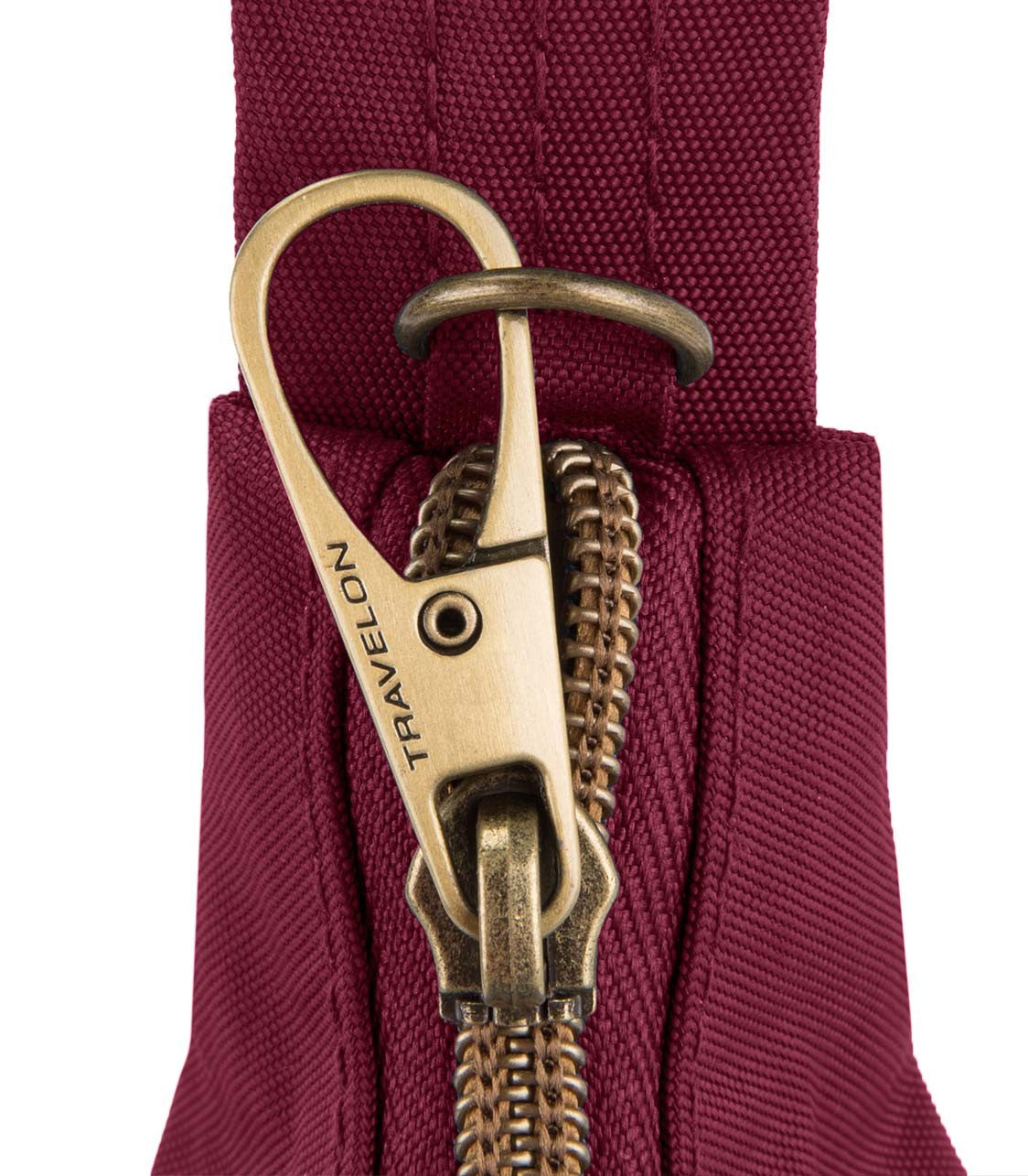 TRAVELONAnti-Theft Signature 3-Compartment Crossbody Bag