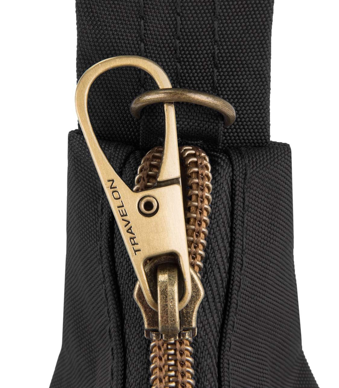 TRAVELONAnti-Theft Signature 3-Compartment Crossbody Bag