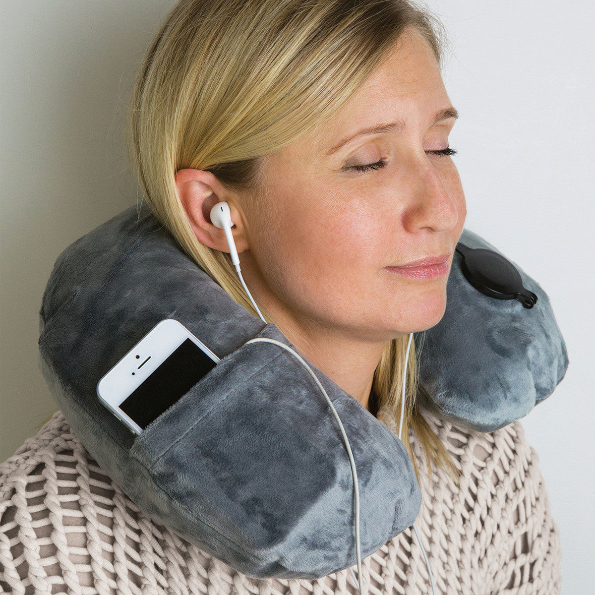 TRAVELONDeluxe Inflatable Pillow