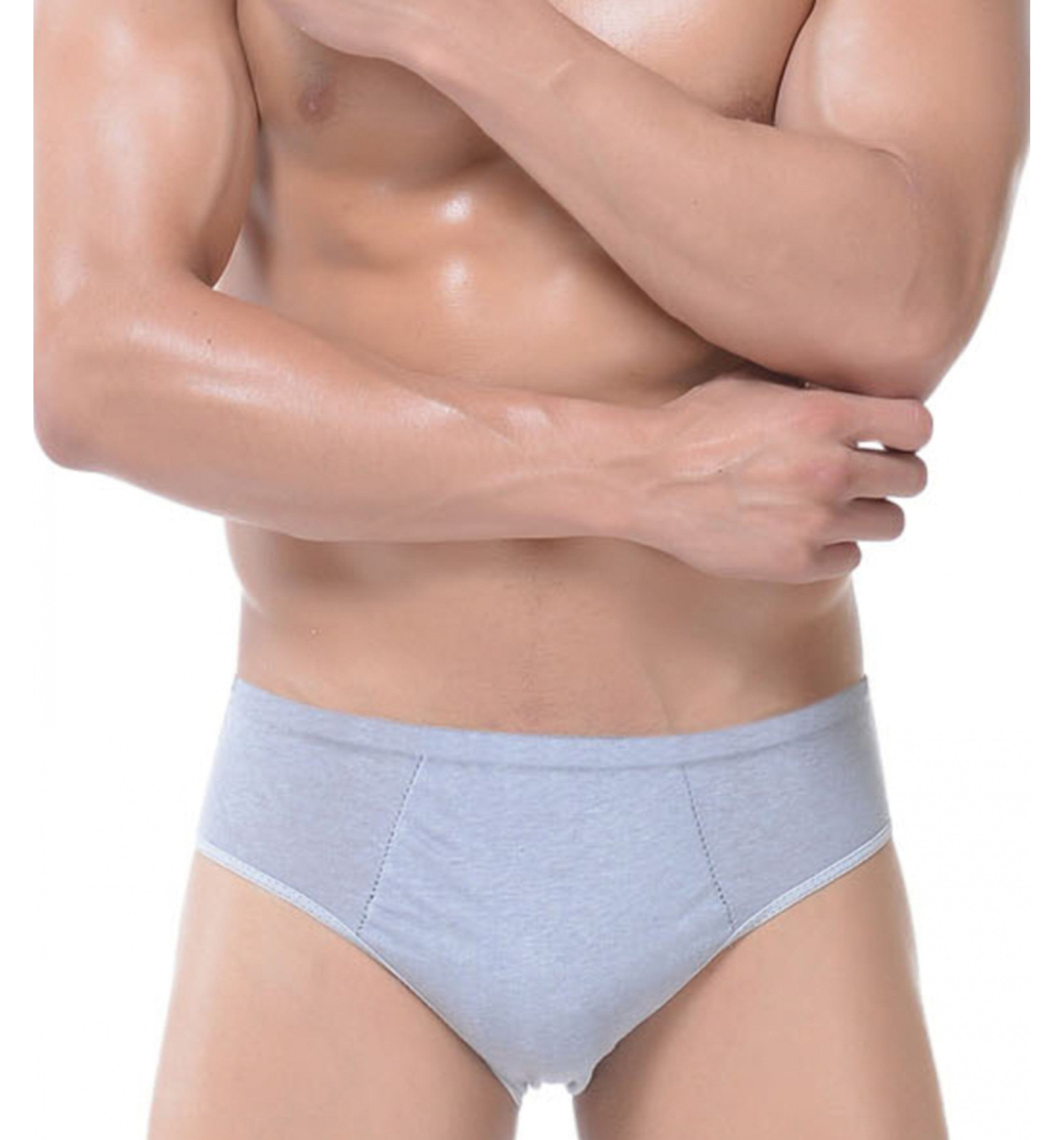 ANOMEOHigh Quality Disposable Underpants / Underwear for Men - 100% Cotton, 5 pcs in 1 pack