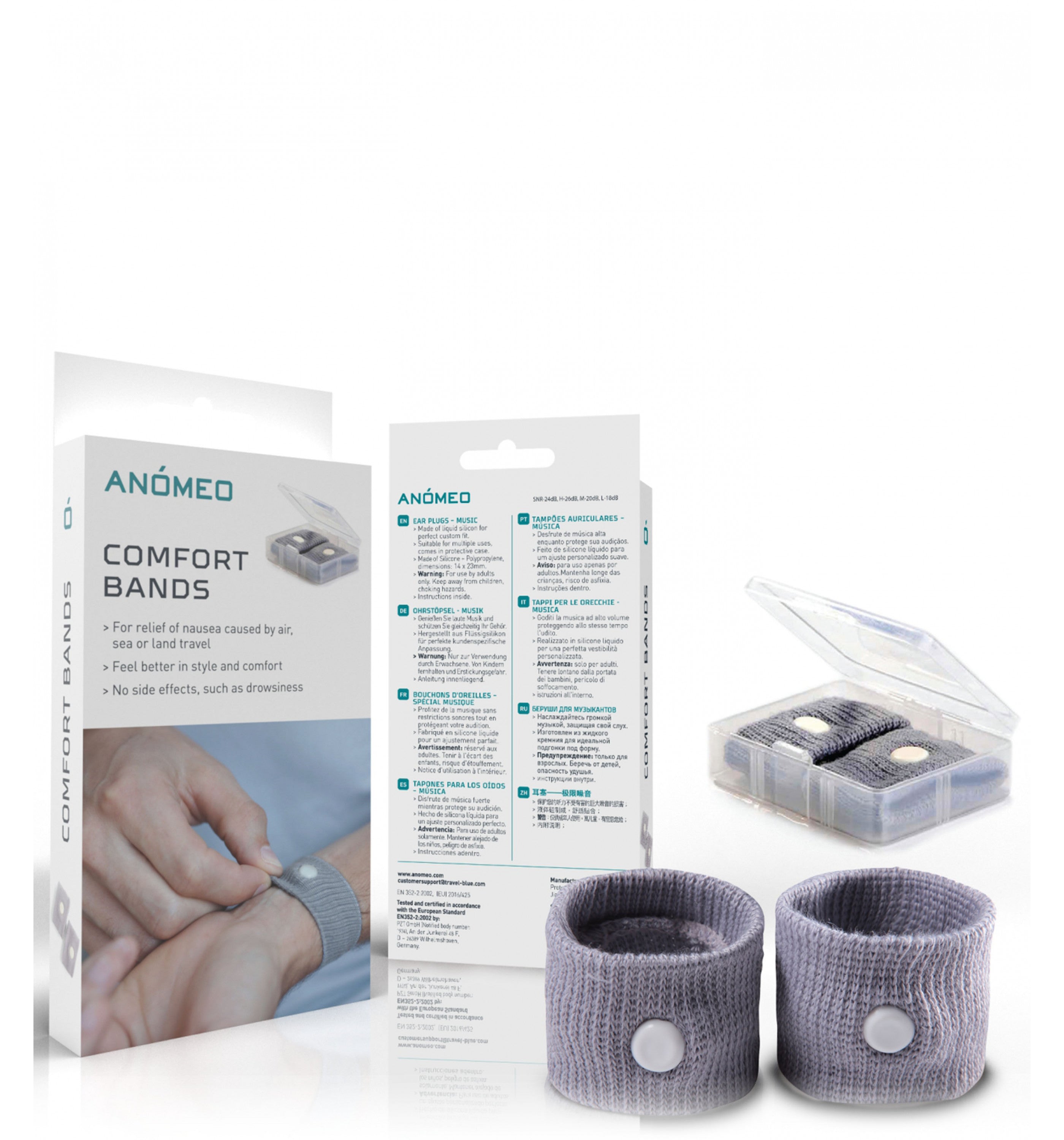 ANOMEOComfort Bands - Prevent Sea Sickness, Nausea
