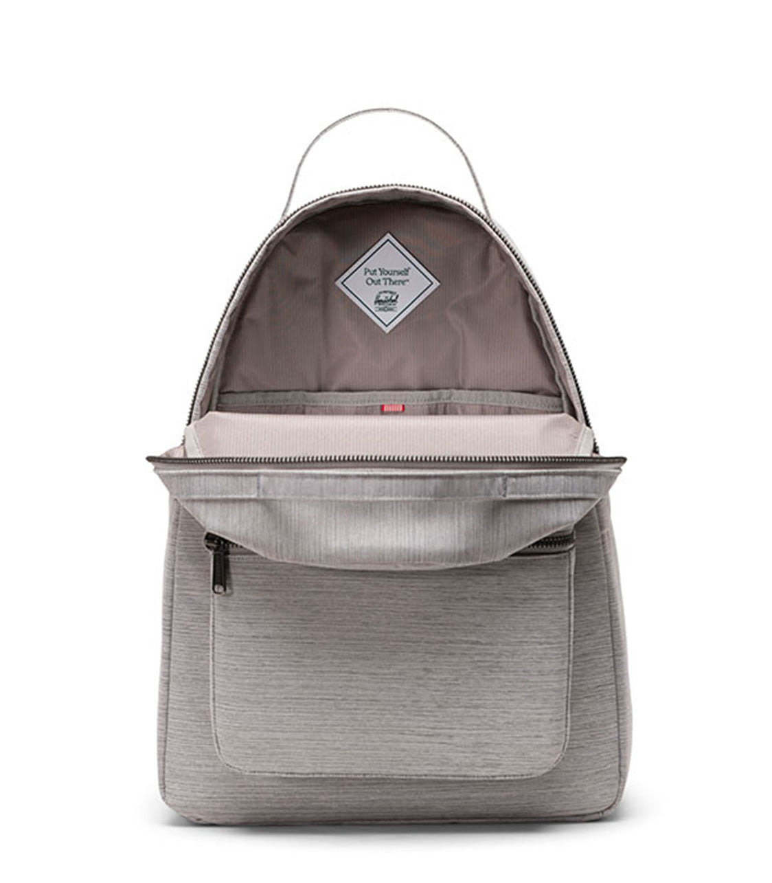 HERSCHELHerschel Nova Light Grey Crosshatch Backpack