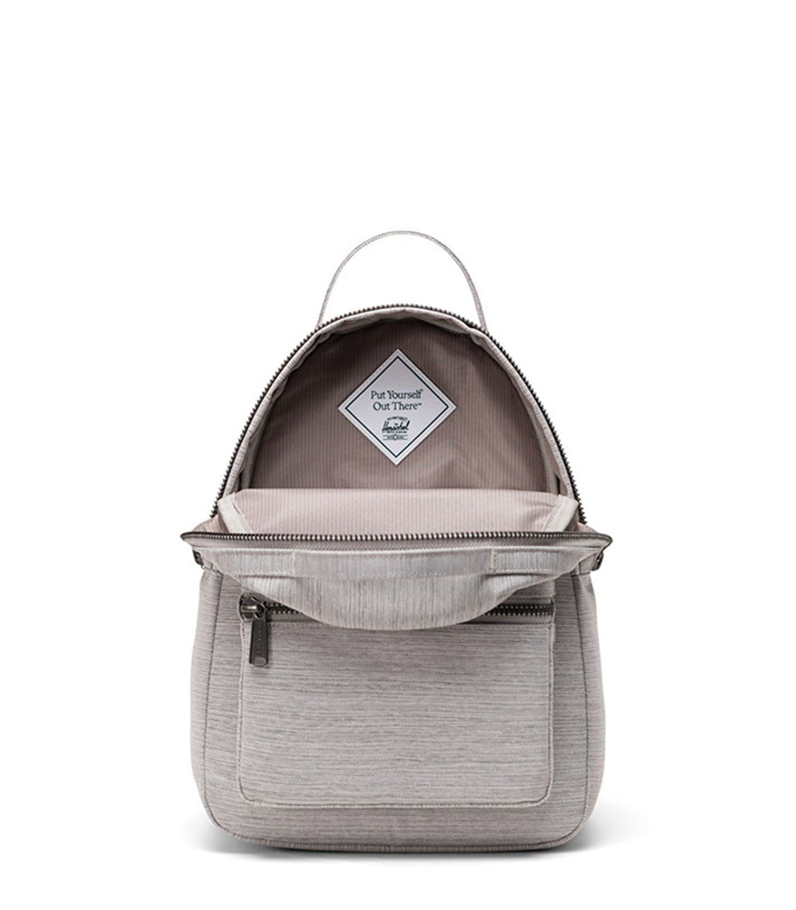HERSCHELHerschel Nova Mini Light Grey Crosshatch Backpack
