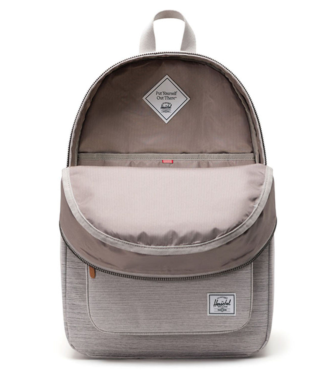 HERSCHELHerschel Settlement Light Grey Crosshatch Backpack