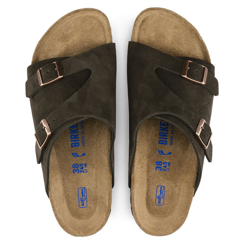 BIRKENSTOCKZurich Sfb Suede (Buffed Tactiles) Mens