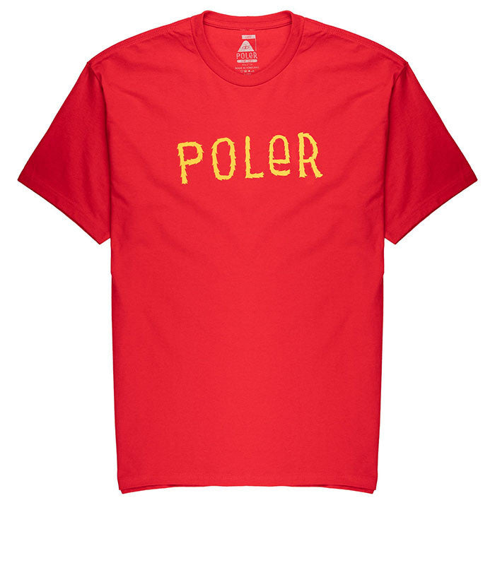 POLERFuzzy Font Tee Unisex