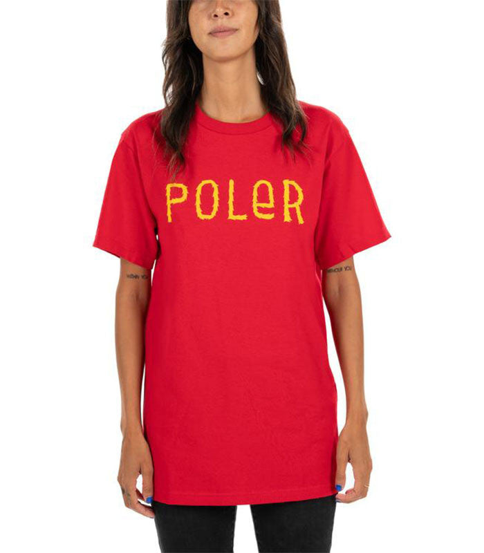 POLERFuzzy Font Tee Unisex