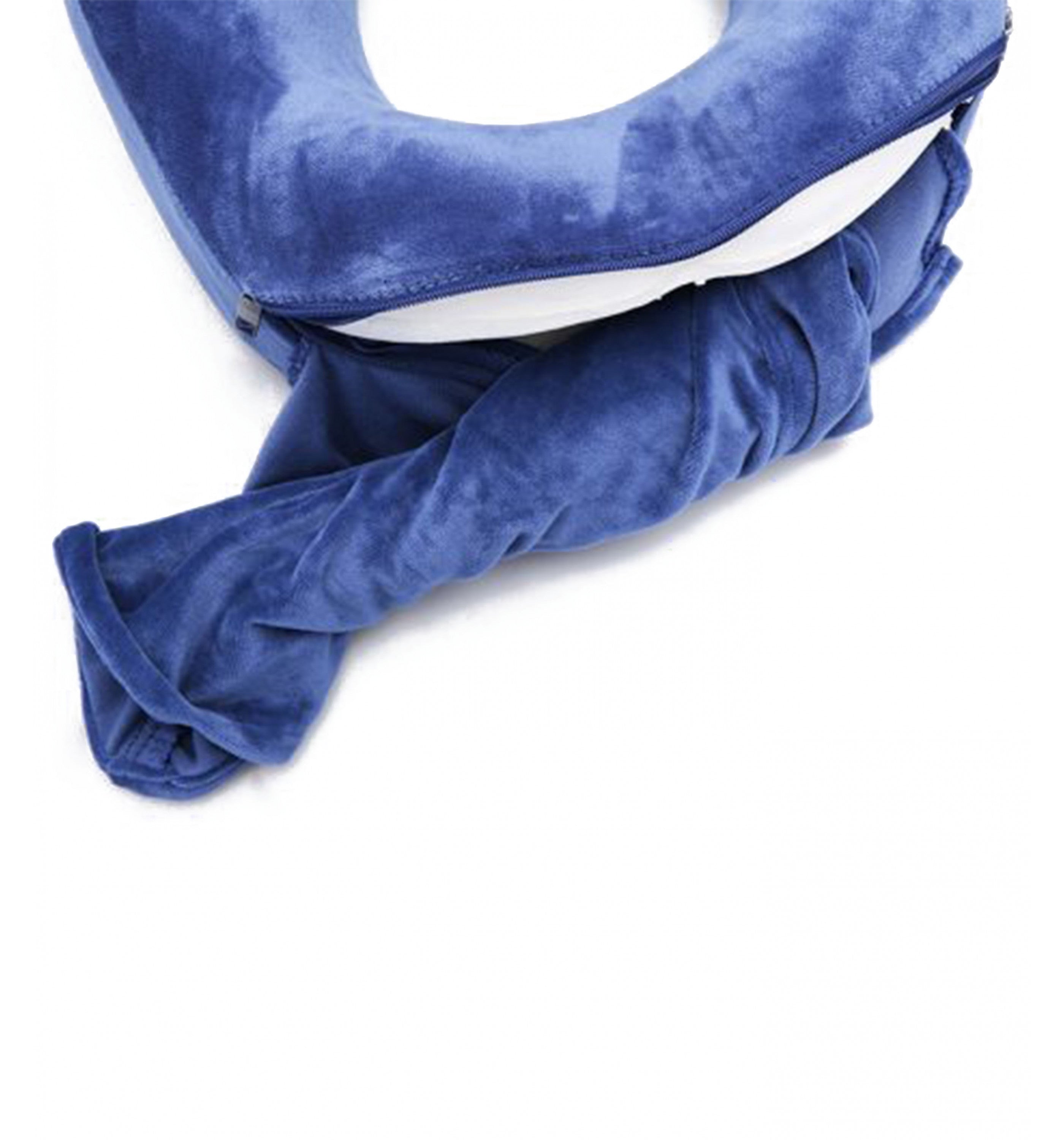TRAVEL BLUEErgonomic Hooded Pillow