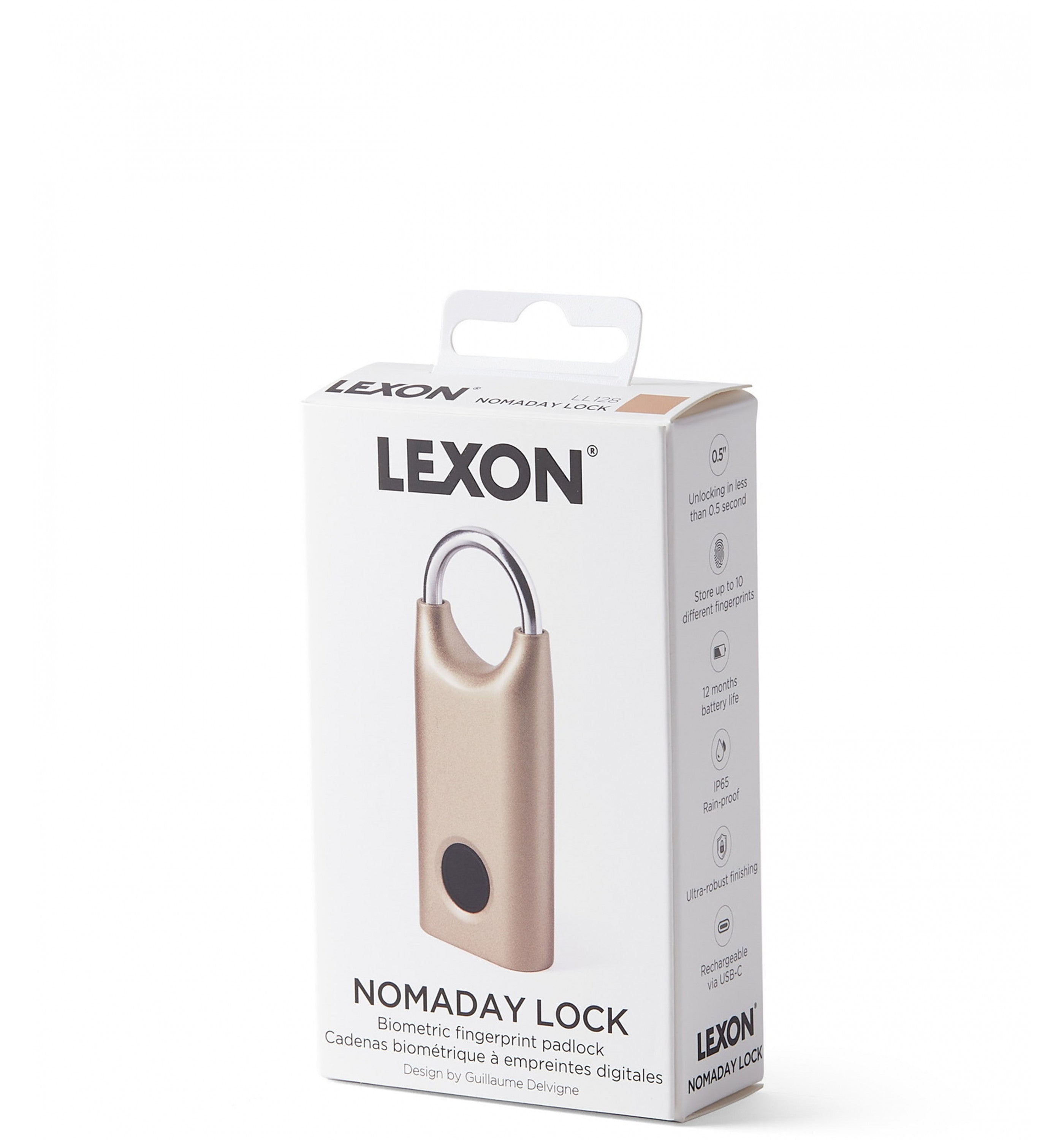 LEXONNomaday Lock-Gold