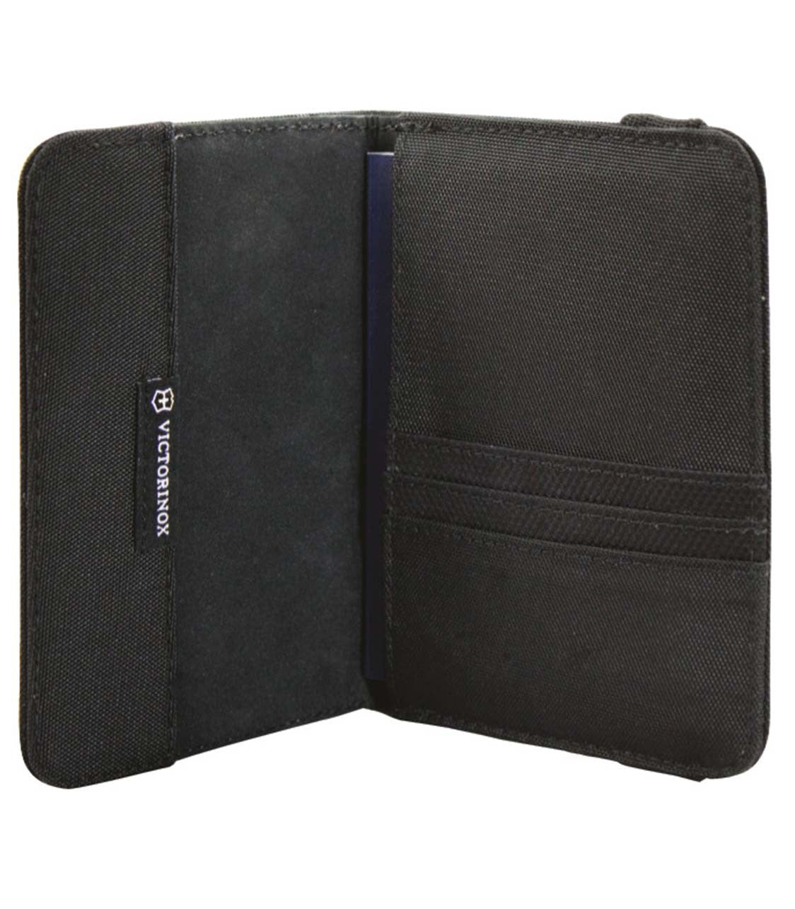 VICTORINOXTRAVEL ACCESSORIES 4.0 PASSPORT HOLDER WITH RFID PROTECTION BLACK
