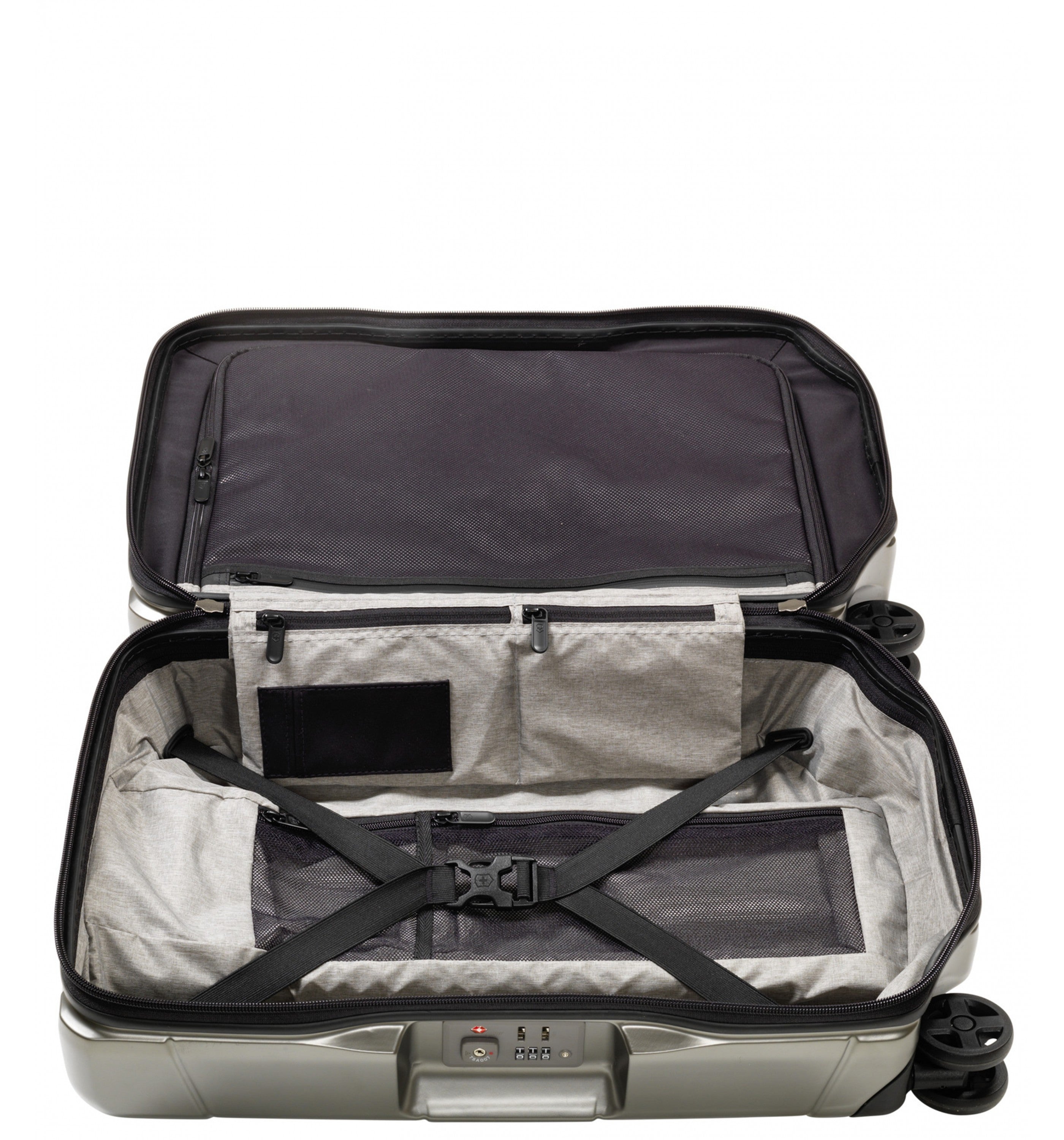 VICTORINOXLEXICON FREQUENT FLYER CARRY-ON LUGGAGE TITANIUM 55 CM
