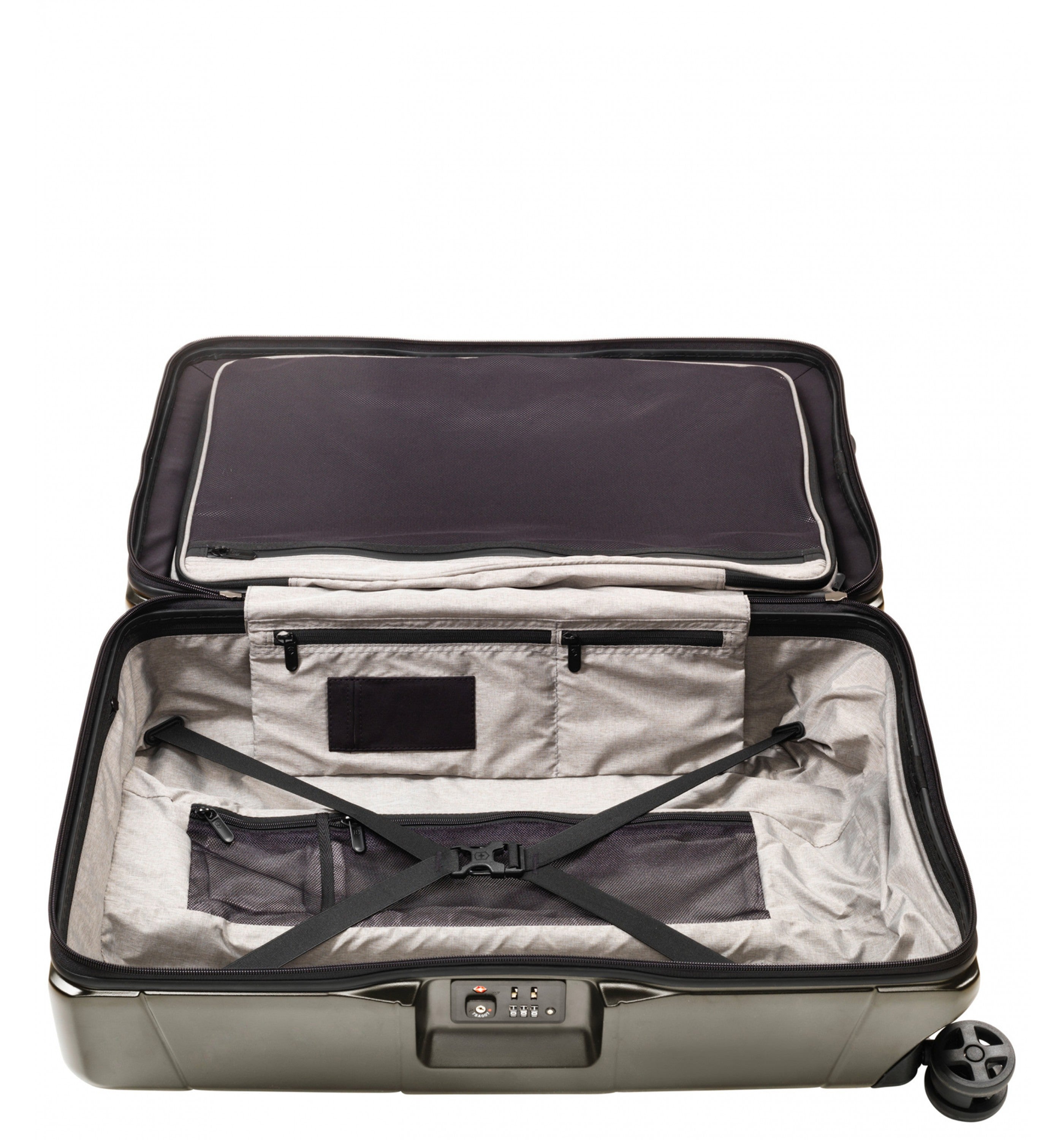 VICTORINOXLEXICON MEDIUM HARDSIDE CASE TITANIUM 68 CM
