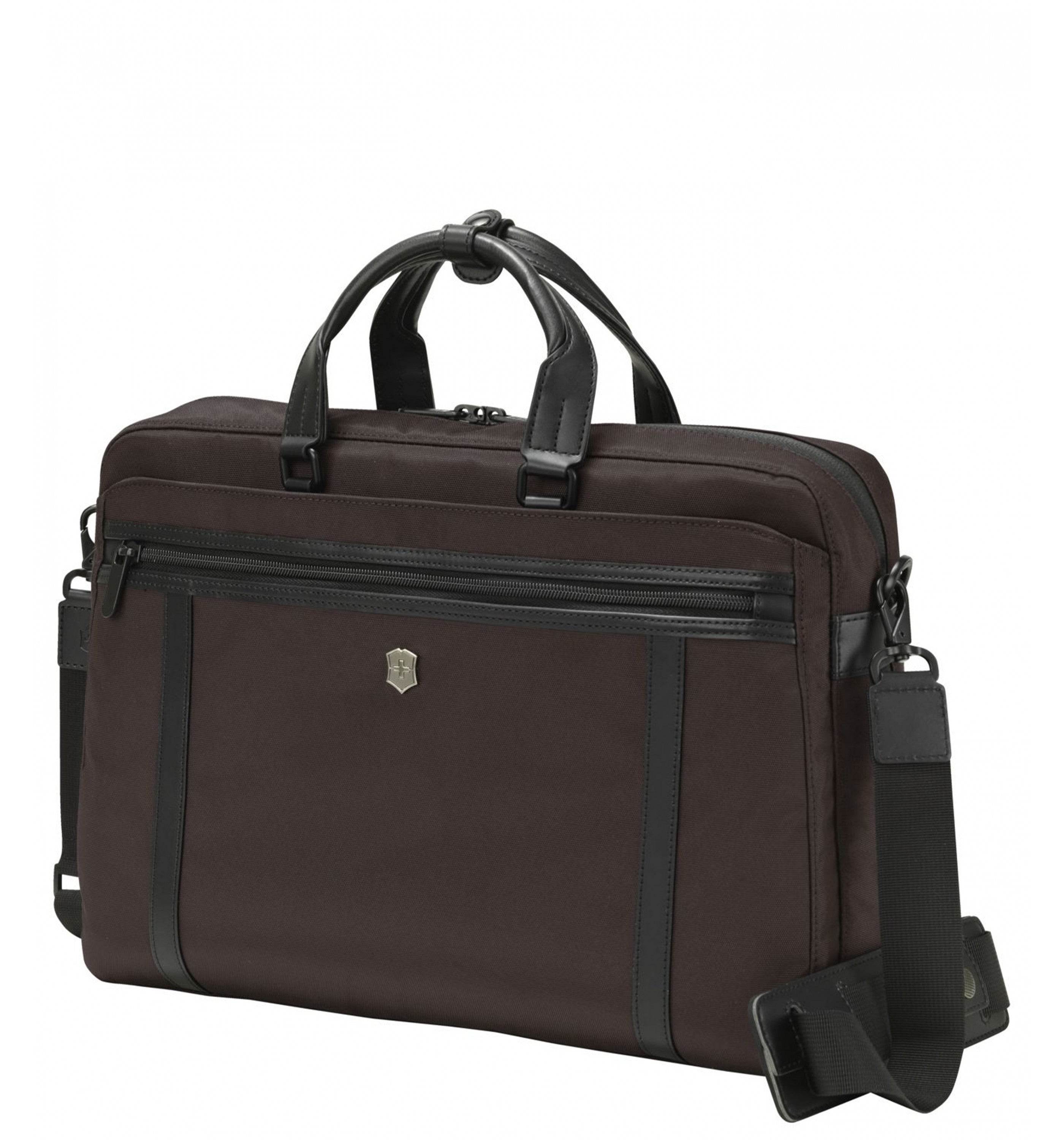 VICTORINOXWERKS PROFESSIONAL 2.0 BUSINESS-15 EXPANDABLE LAPTOP BRIEFDARK EARTH 30 CM