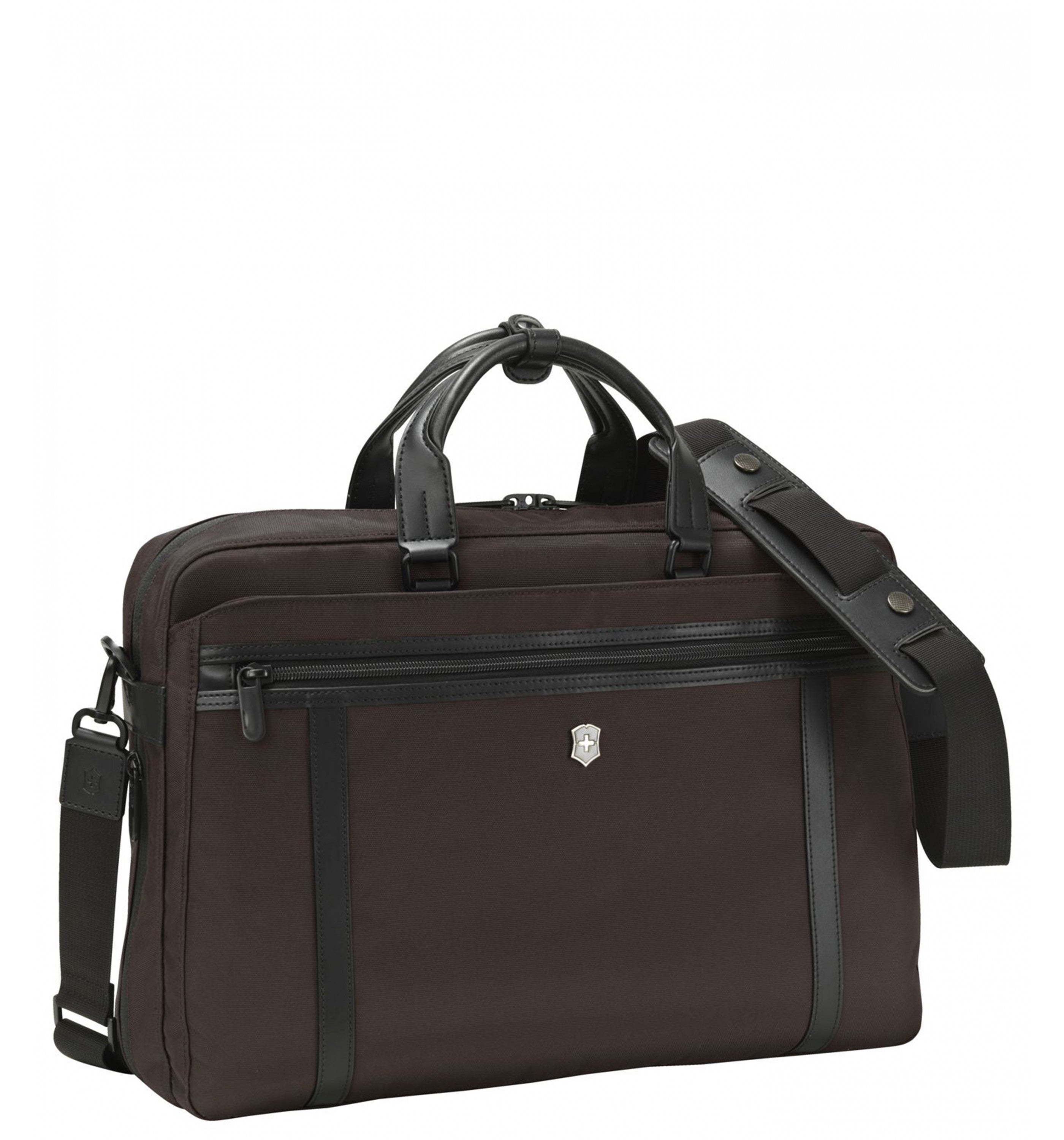 VICTORINOXWERKS PROFESSIONAL 2.0 BUSINESS-15 EXPANDABLE LAPTOP BRIEFDARK EARTH 30 CM
