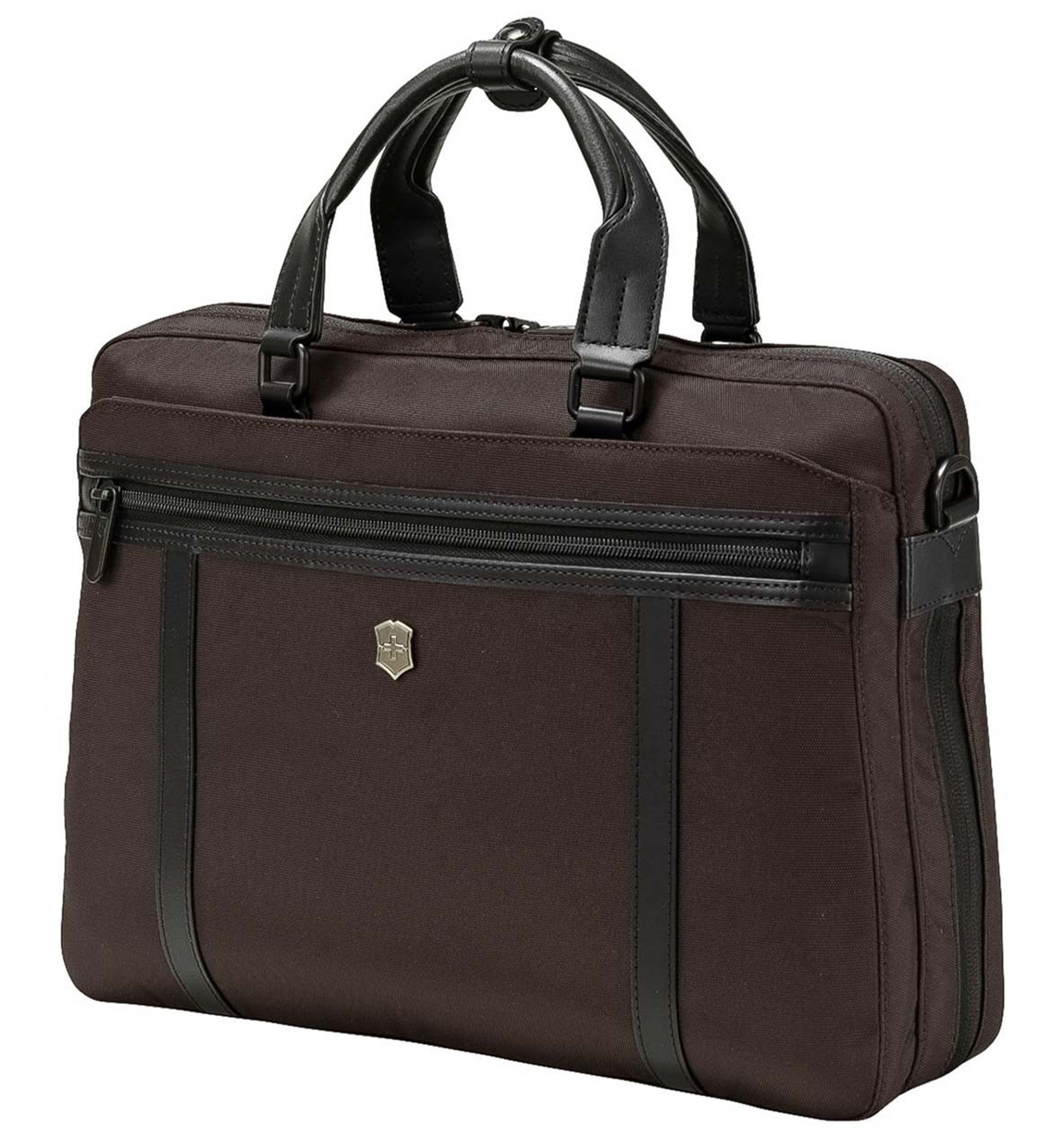 VICTORINOXWERKS PROFESSIONAL 2.0 BUSINESS-13 EXPANDABLE LAPTOP BRIEFDARK EARTH 27 CM
