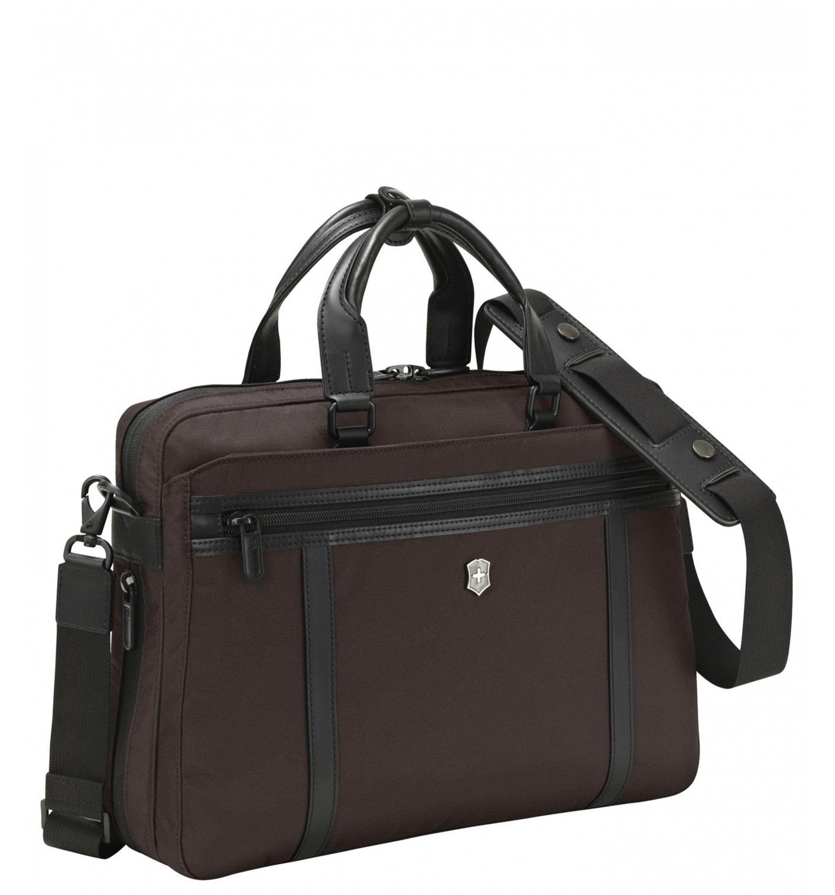 VICTORINOXWERKS PROFESSIONAL 2.0 BUSINESS-13 EXPANDABLE LAPTOP BRIEFDARK EARTH 27 CM
