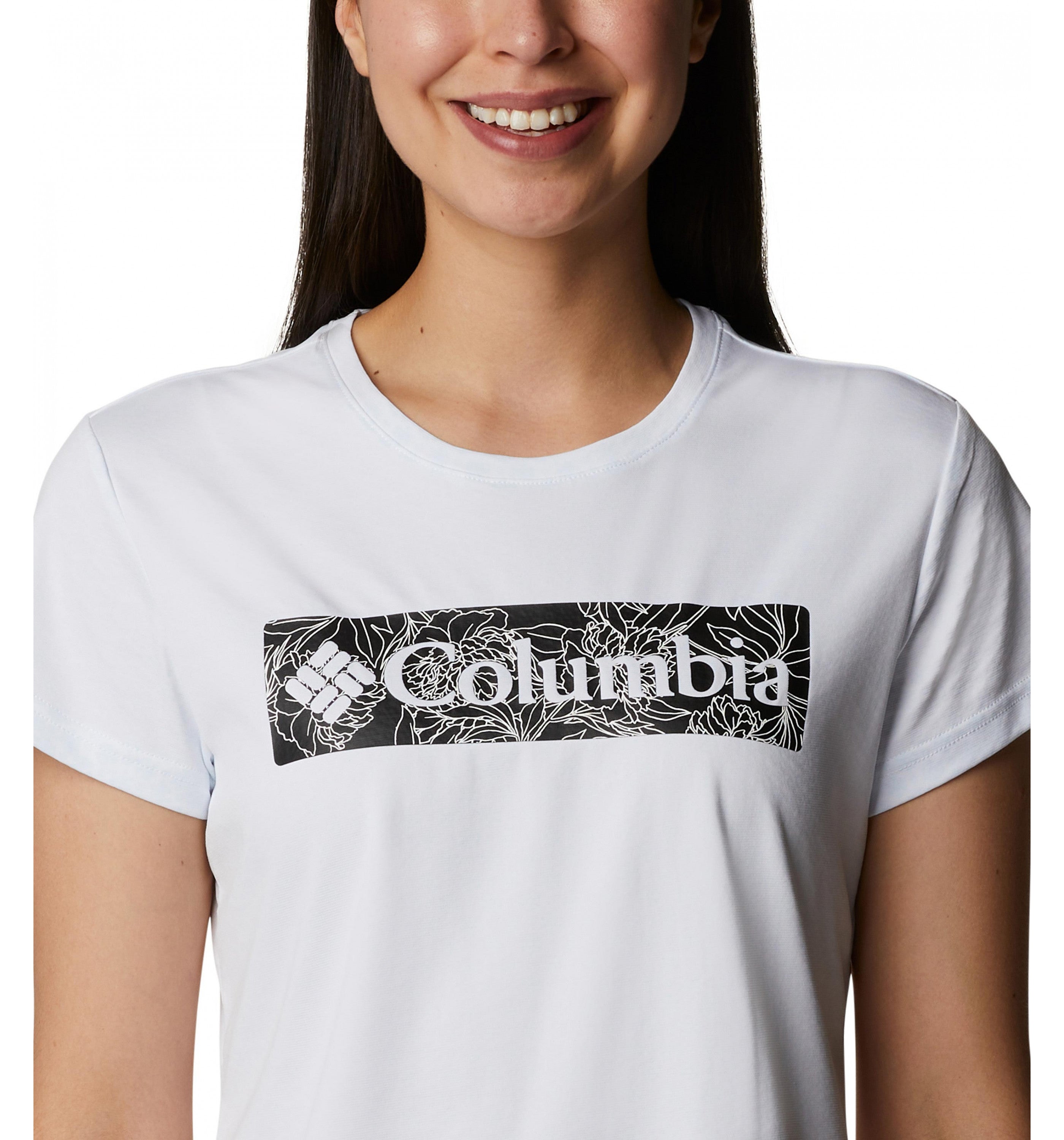 COLUMBIA SPORTSWEARColumbia Women's W Cirro Ice Graphic SS Crew