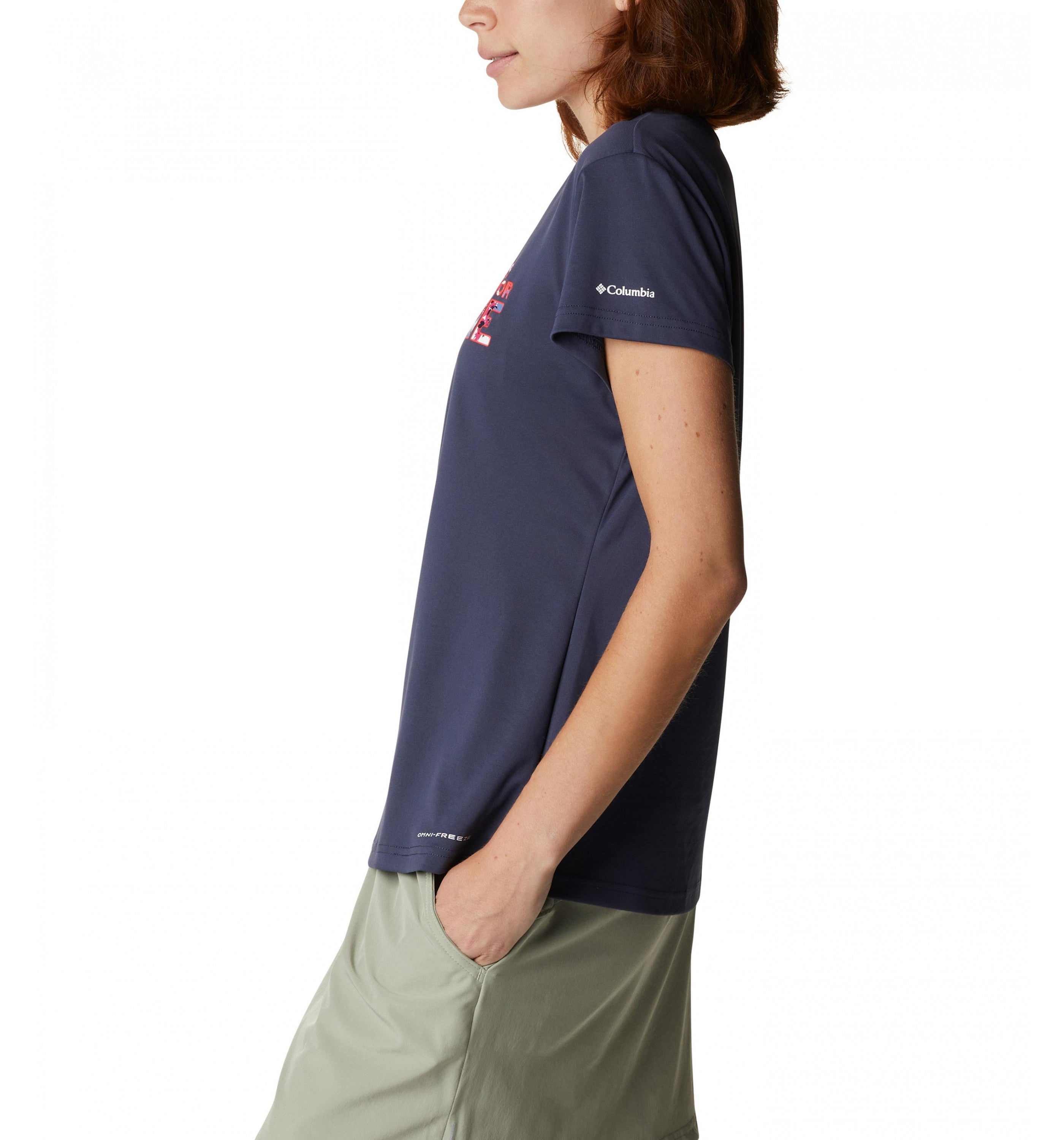 COLUMBIA SPORTSWEARColumbia Women's W Cirro Ice Graphic SS Crew