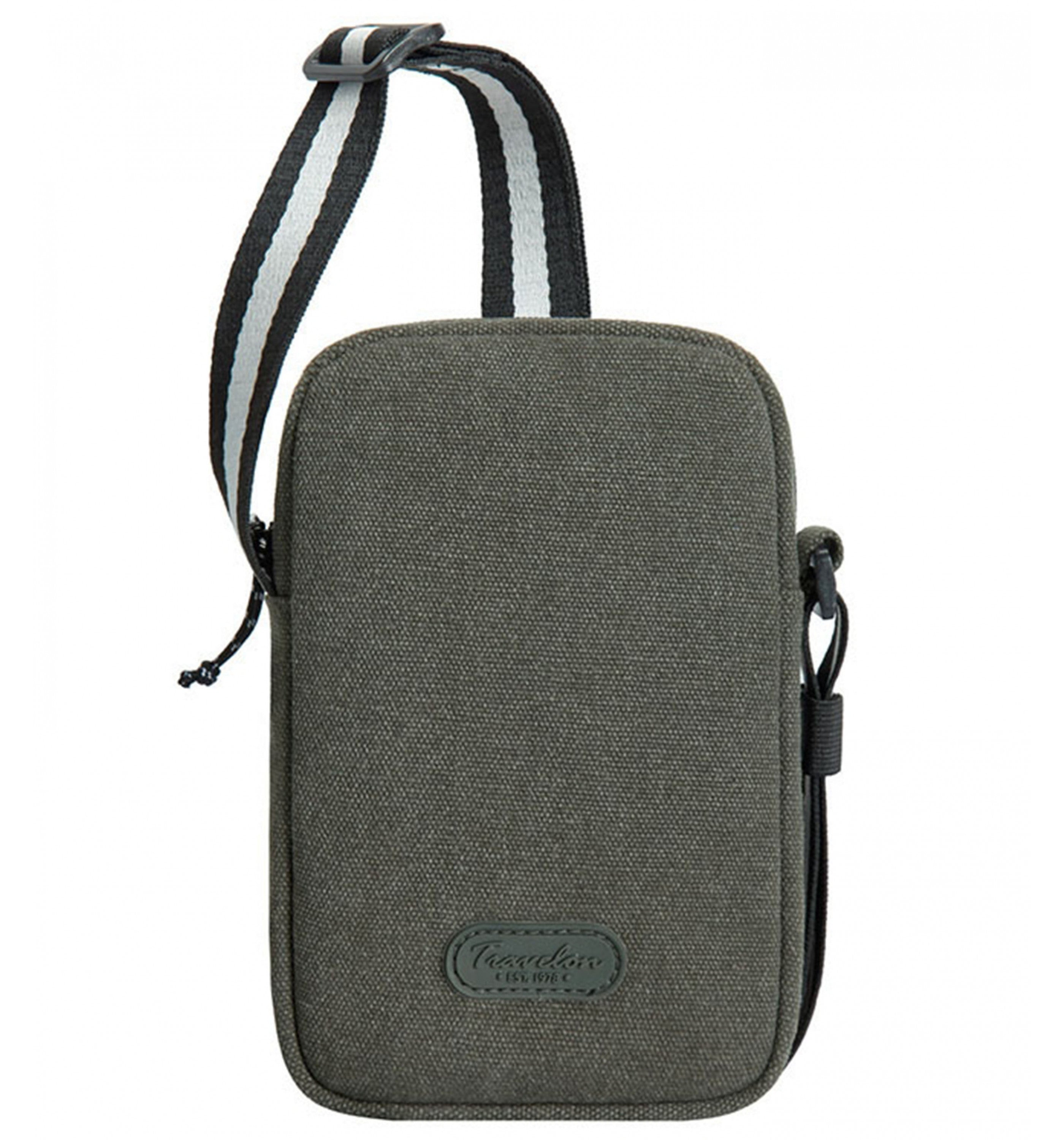 TRAVELONCoastal RFID-Blocking Mini Crossbody