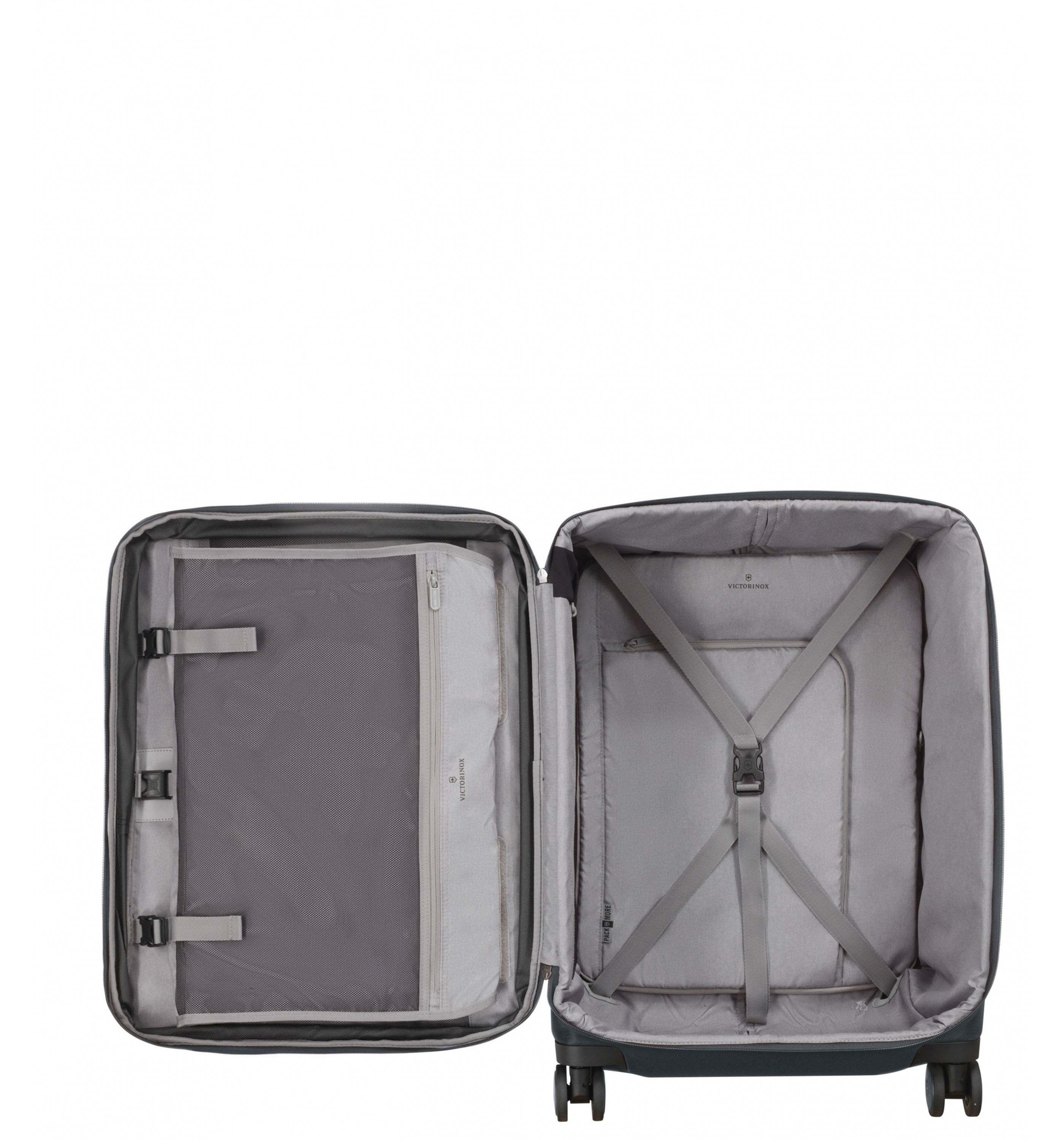 VICTORINOXWERKS TRAVELER 6.0 EXPANDABLE MEDIUM SOFTSIDE CASE GREY 63 CM