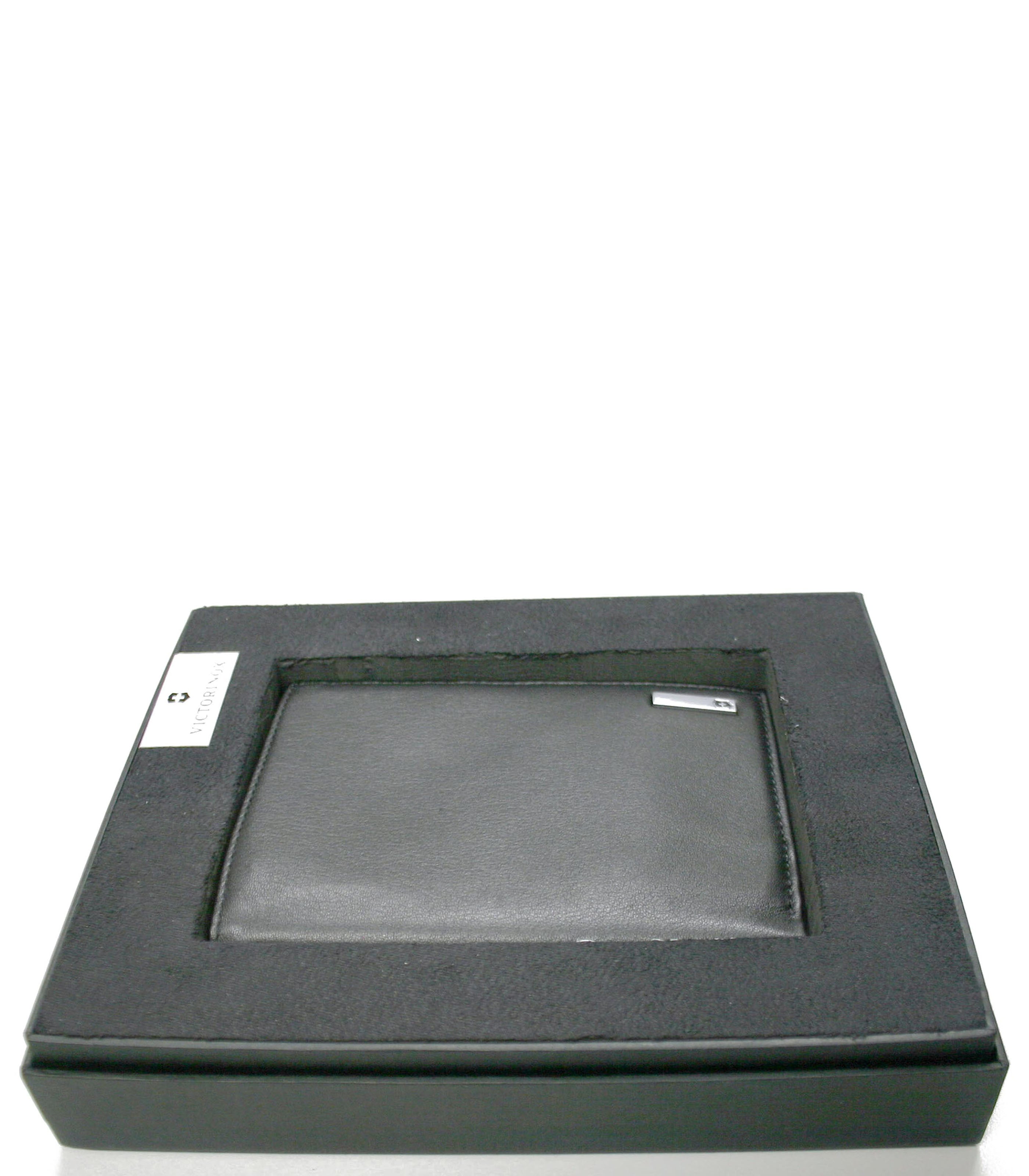 VICTORINOXALTIUS 3.0 GRENOBLE VERTICAL BI-FOLD WALLET BLACK