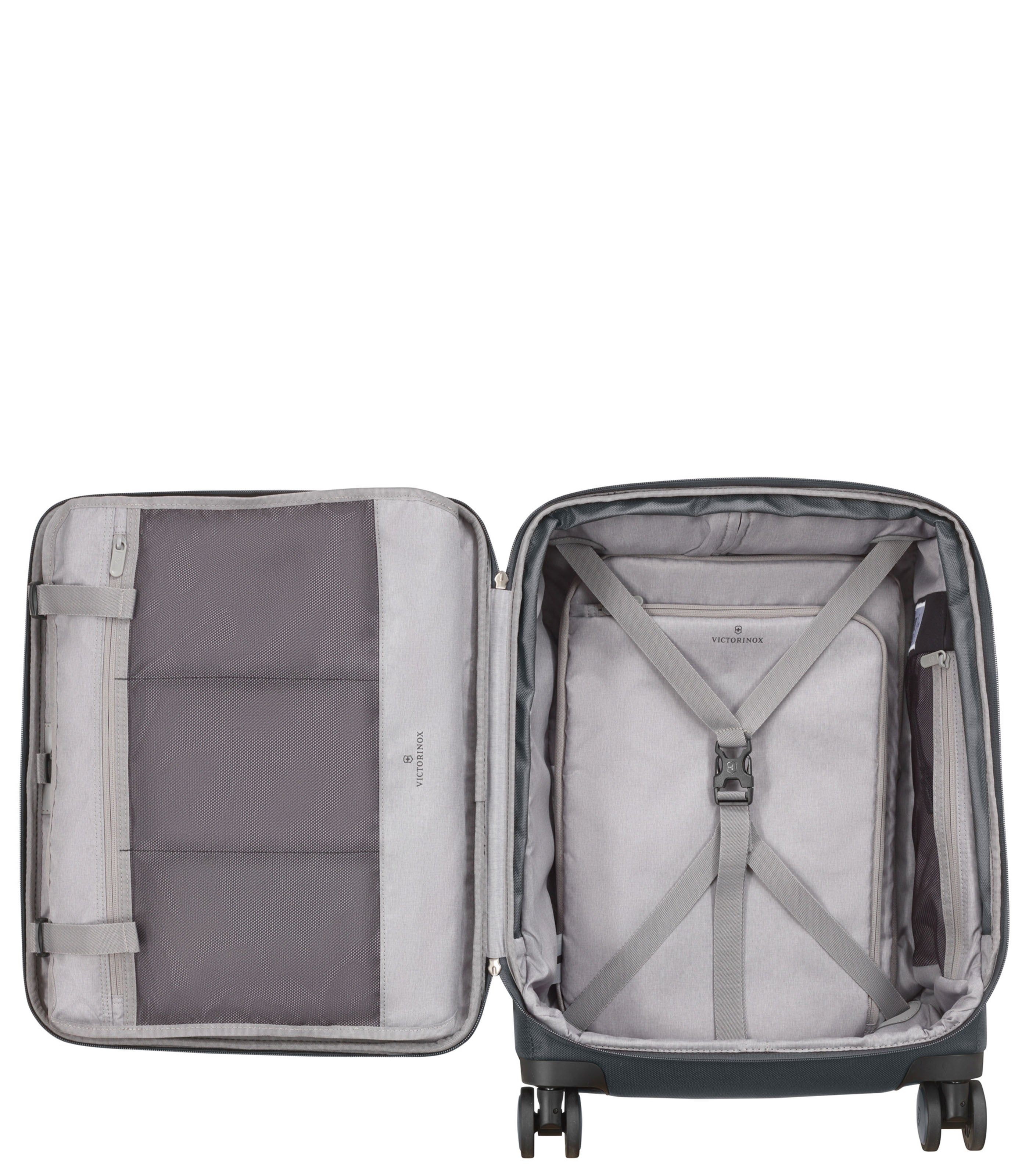 VICTORINOXWERKS TRAVELER 6.0 EXPANDABLE GLOBAL SOFTSIDE CARRY-ON GREY 55 CM