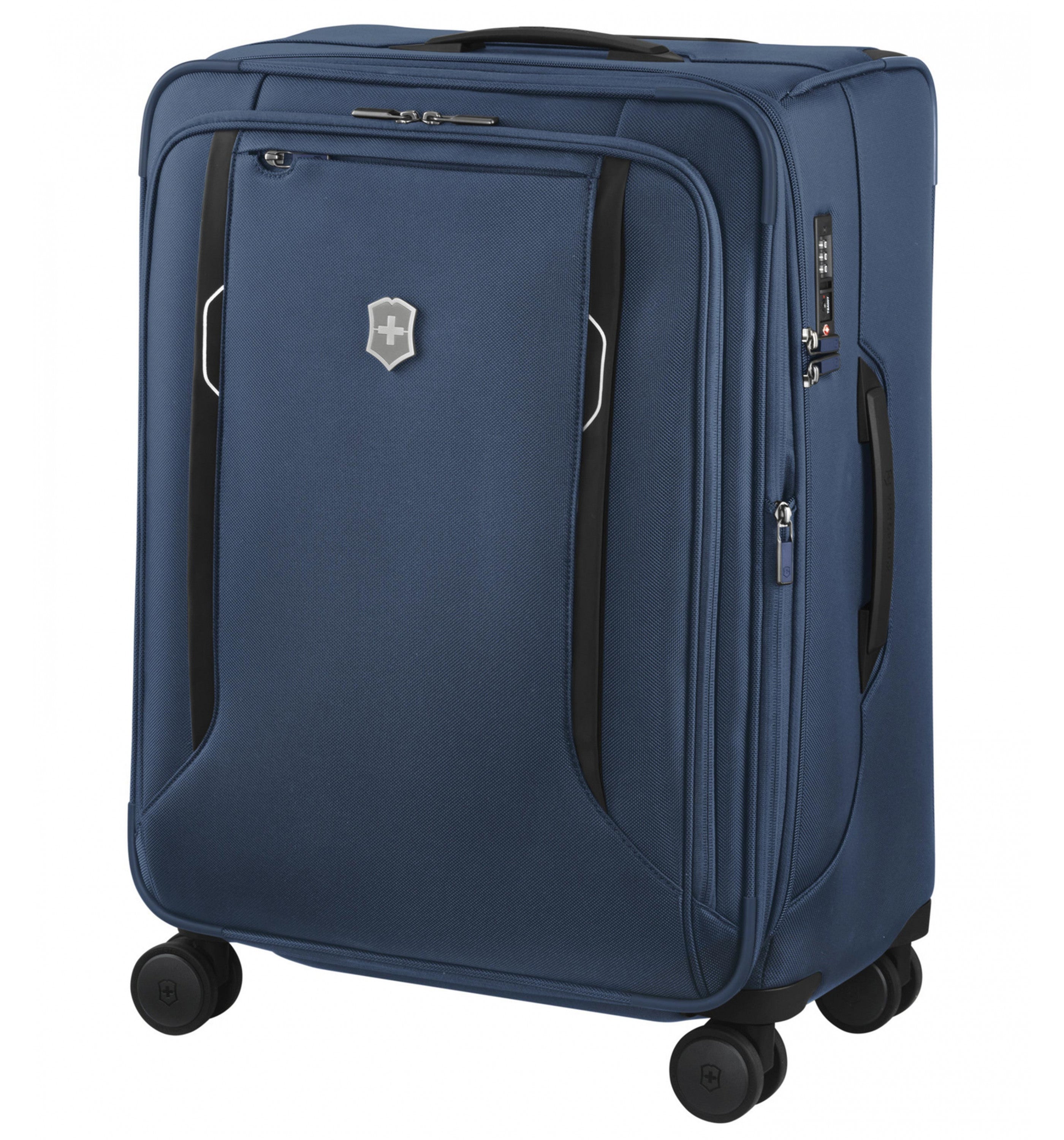 VICTORINOXWERKS TRAVELER 6.0 EXPANDABLE MEDIUM SOFTSIDE CASE BLUE 65 CM