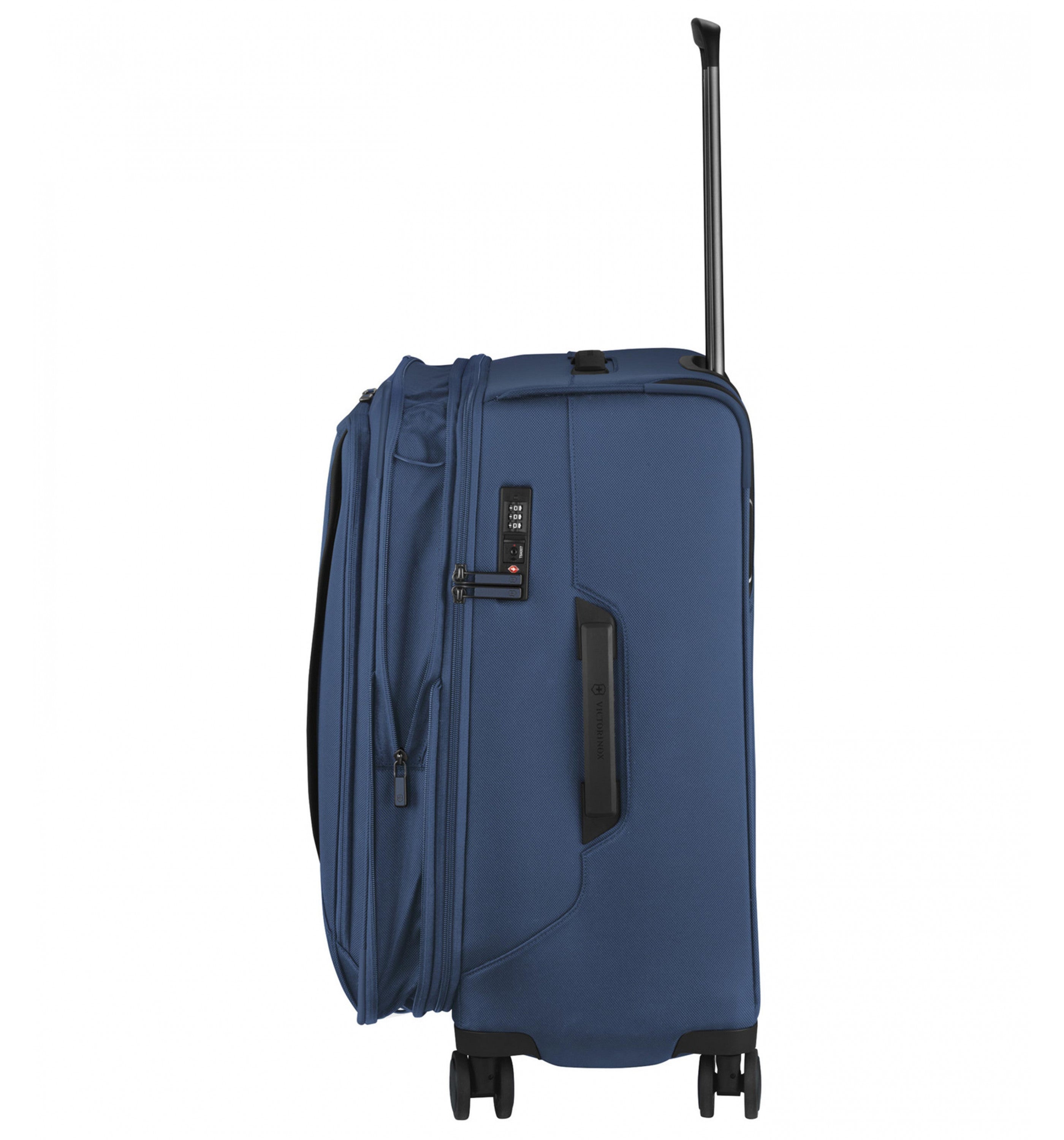 VICTORINOXWERKS TRAVELER 6.0 EXPANDABLE MEDIUM SOFTSIDE CASE BLUE 65 CM