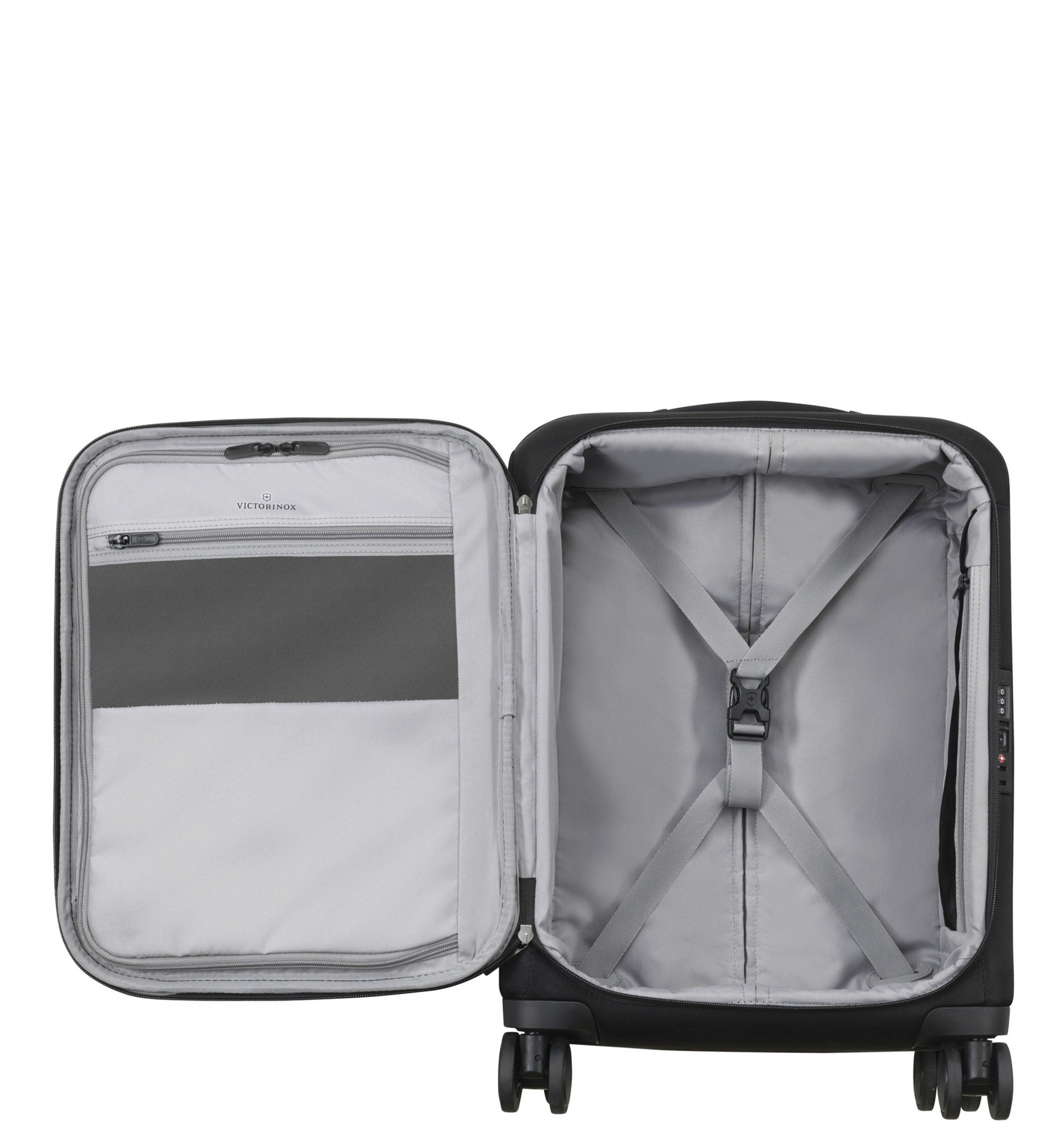 VICTORINOXCONNEX GLOBAL SOFTSIDE CARRY-ON BLACK 55 CM