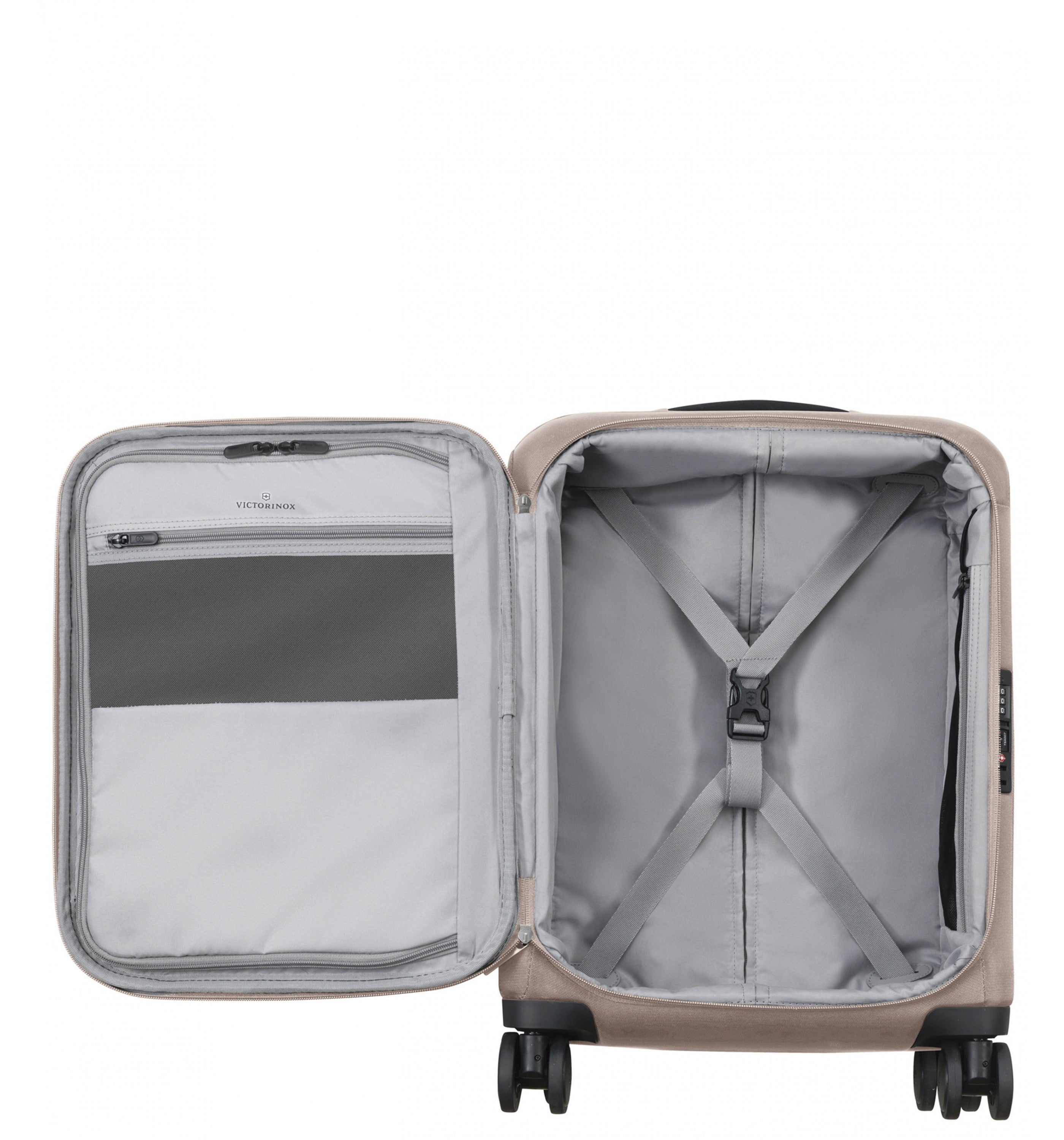 VICTORINOXCONNEX GLOBAL SOFTSIDE CARRY-ON GREY 55 CM