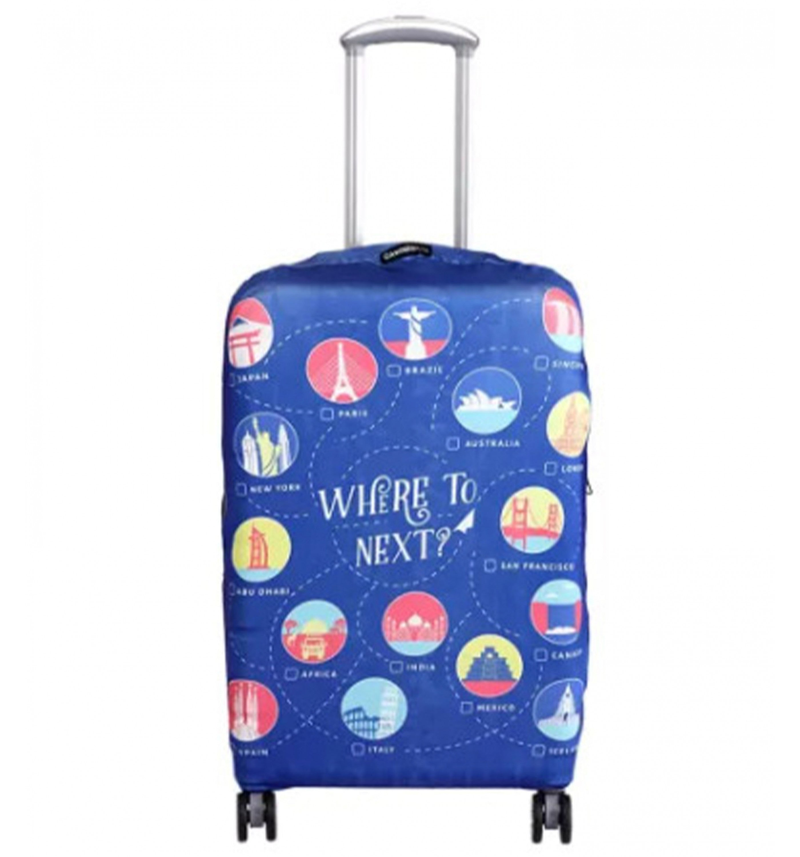 WANDERSKYEWanderskye Luggage Cover - Where to Next (Large) Accessories