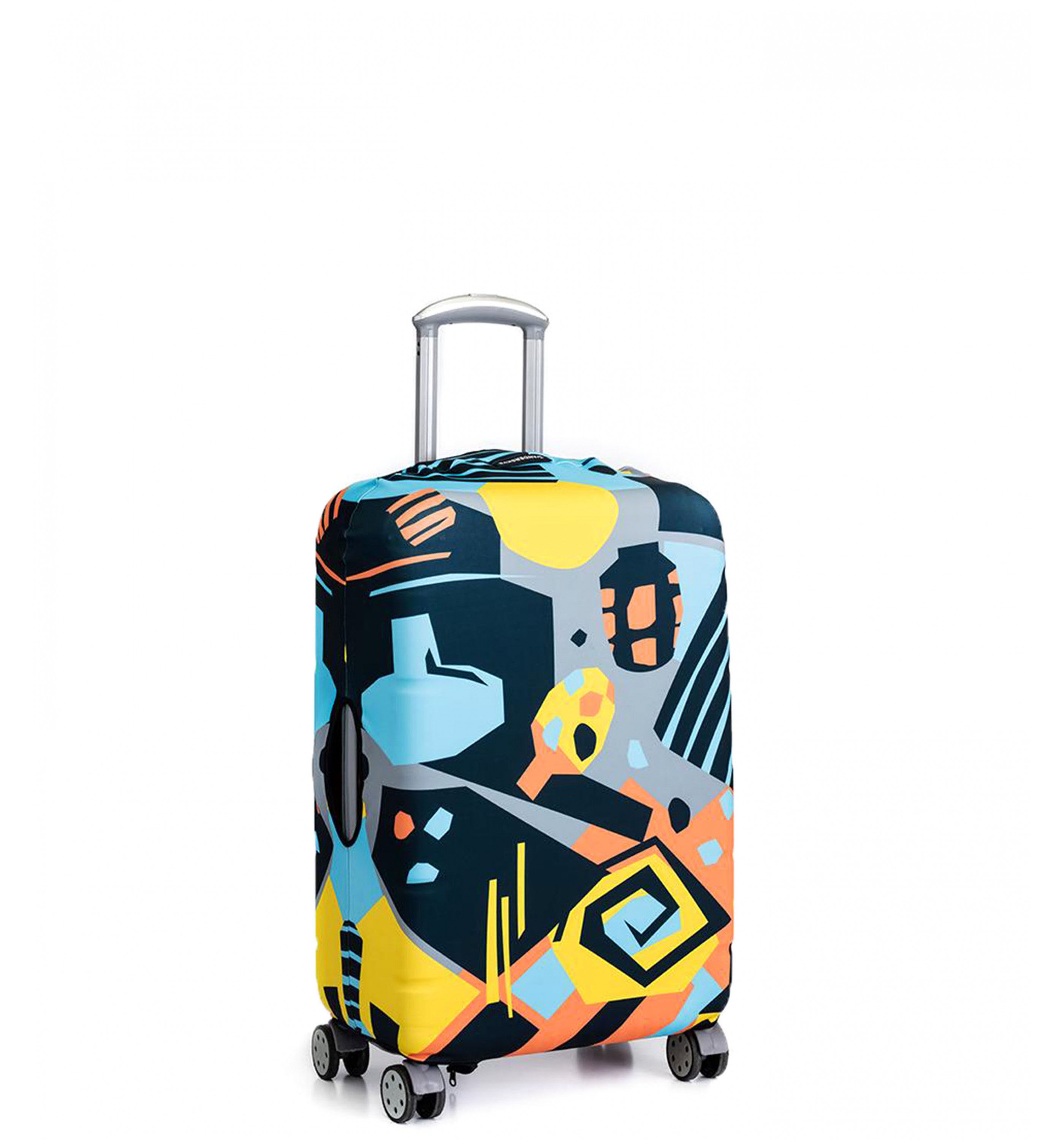 WANDERSKYEWanderskye Reversible Luggage Cover - By the Pool (Small) Accessories