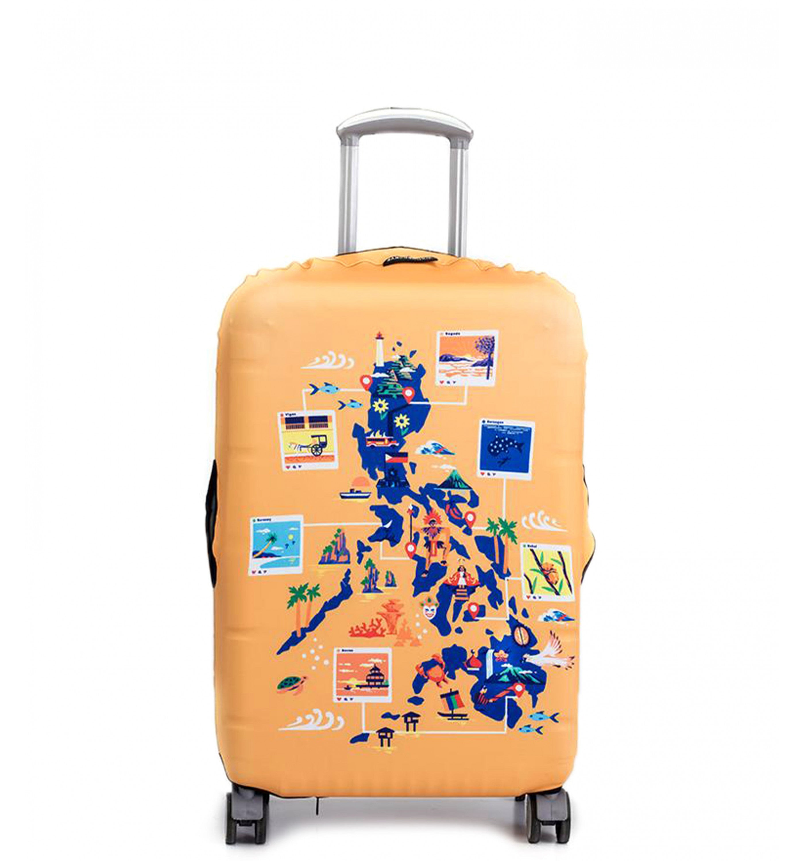 WANDERSKYEWanderskye Reversible Luggage Cover - Discover Philippines (Medium) Accessories