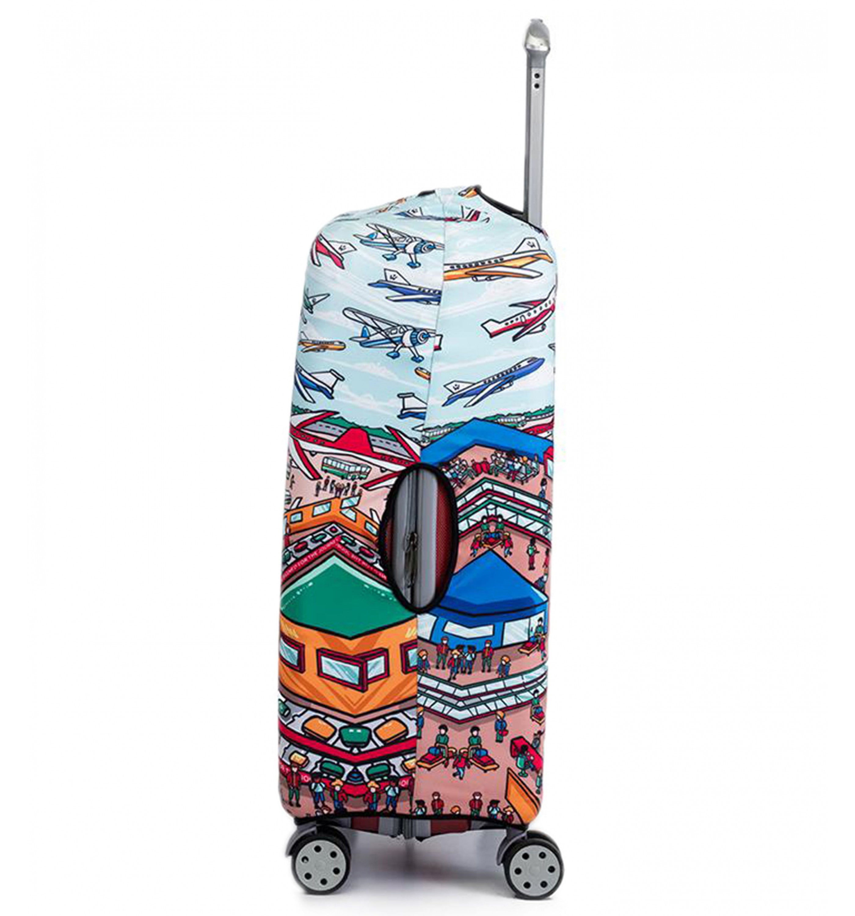 WANDERSKYEWanderskye Reversible Luggage Cover - Where is Wanderskye (Large) Accessories