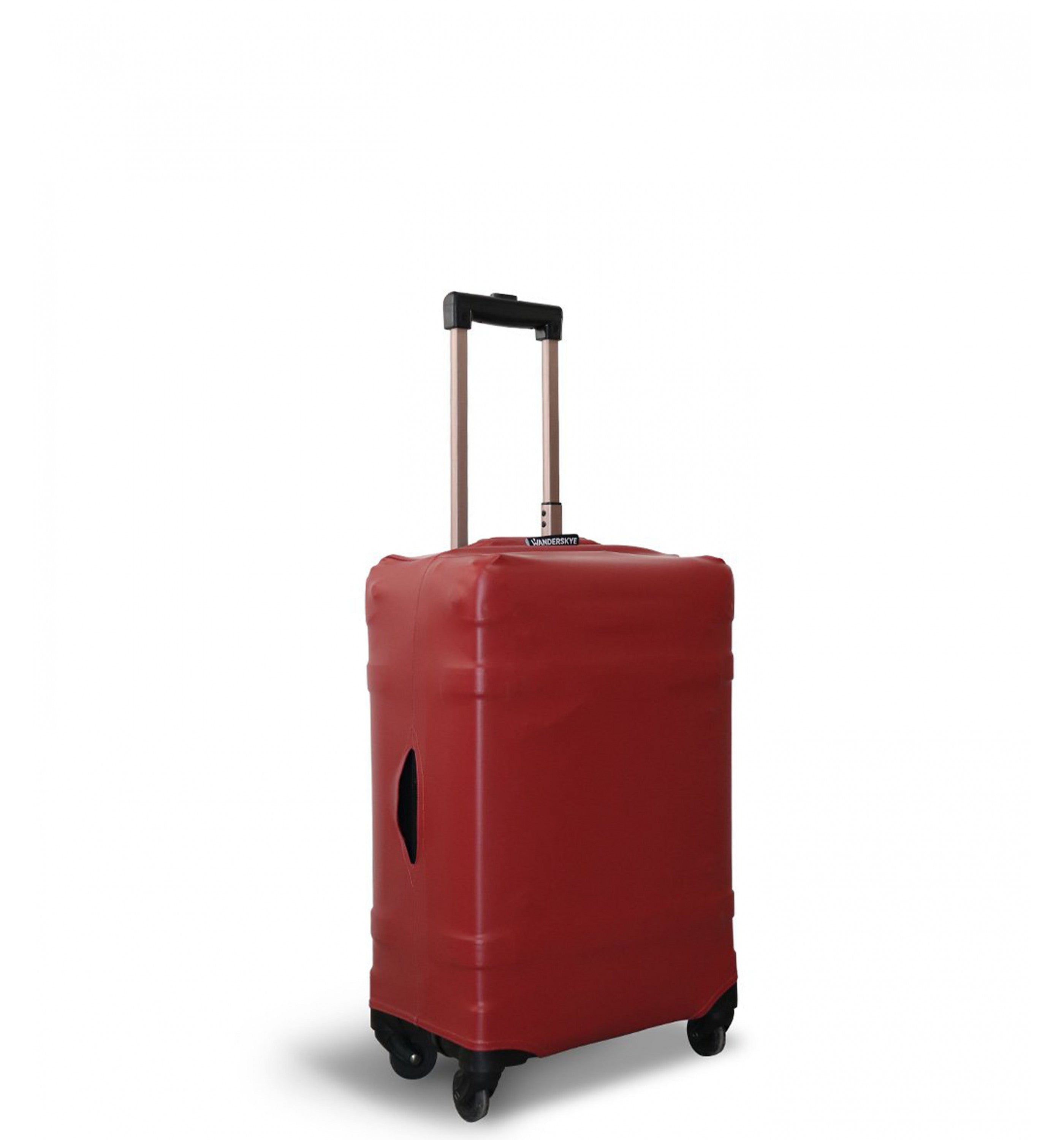 WANDERSKYEWanderskye Minimalist Luggage Cover - Maroon (Small) Accessories