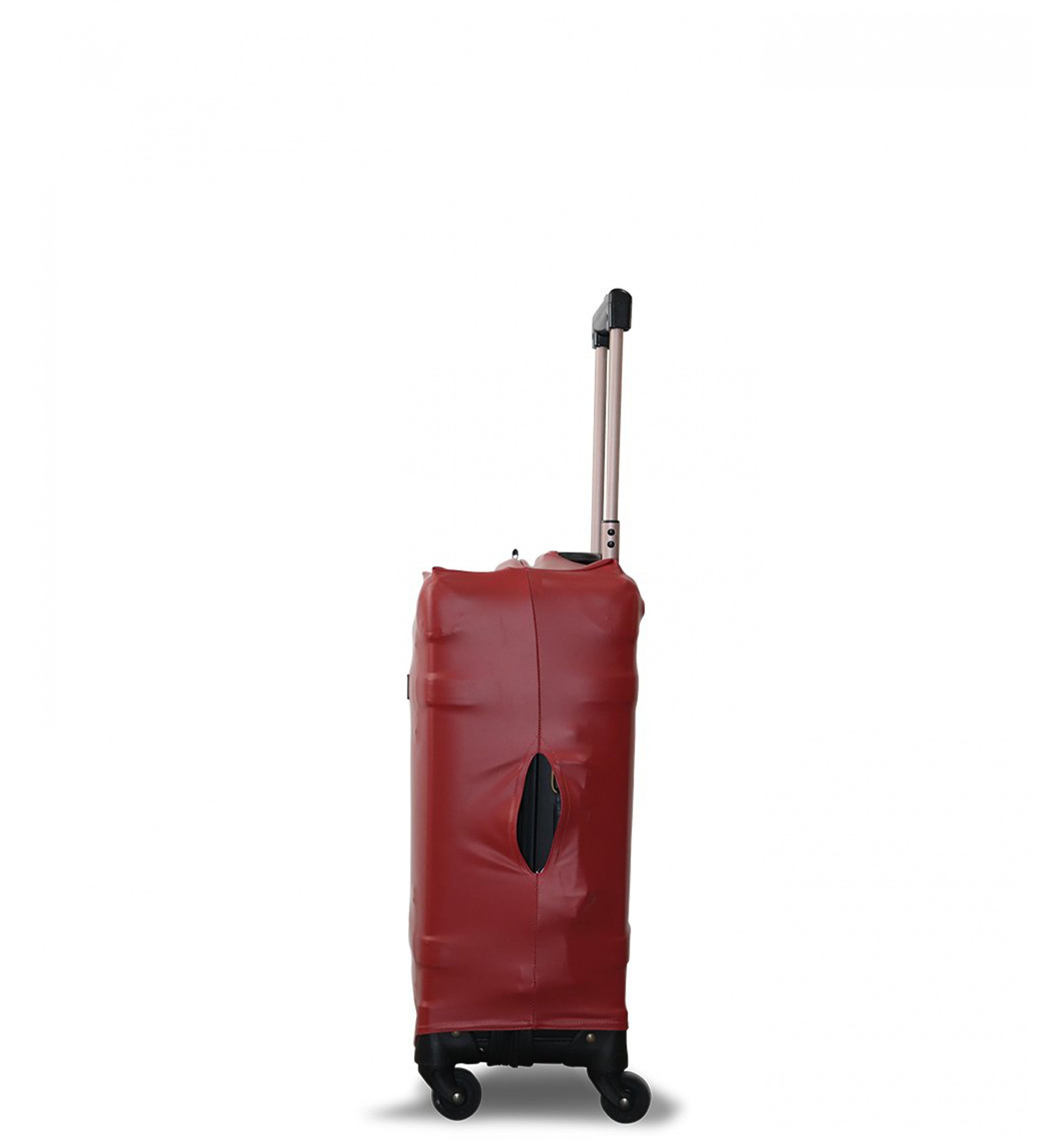 WANDERSKYEWanderskye Minimalist Luggage Cover - Maroon (Small) Accessories
