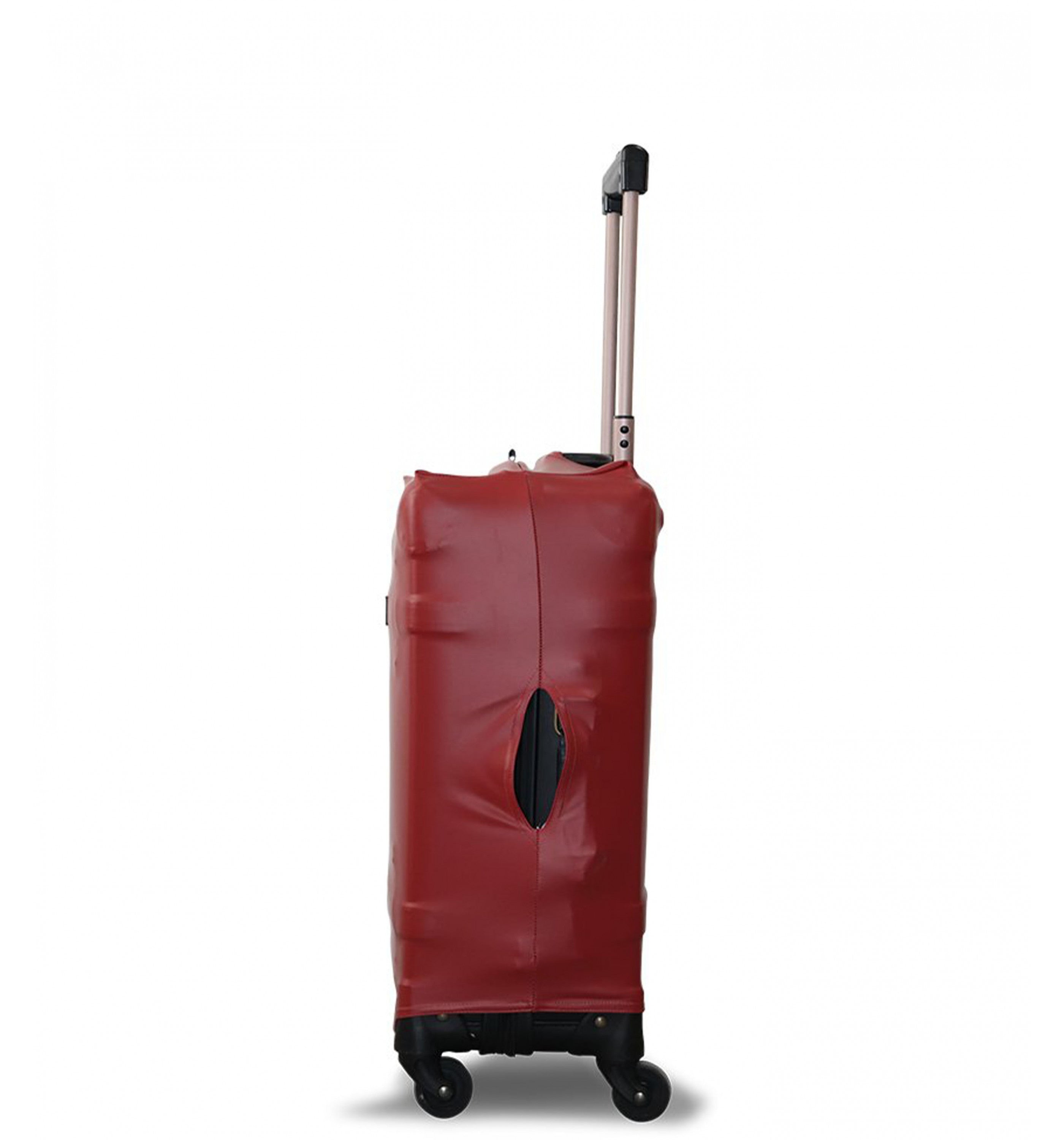 WANDERSKYEWanderskye Minimalist Luggage Cover - Maroon (Medium) Accessories