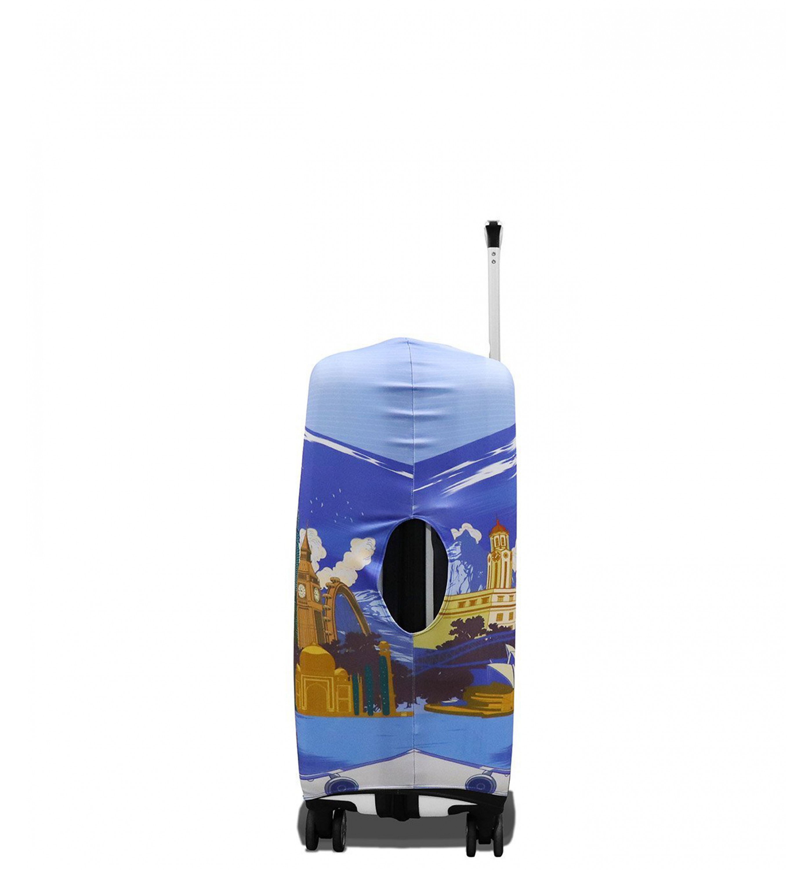 WANDERSKYEWanderskye Luggage Cover - Around the World (Small) Accessories
