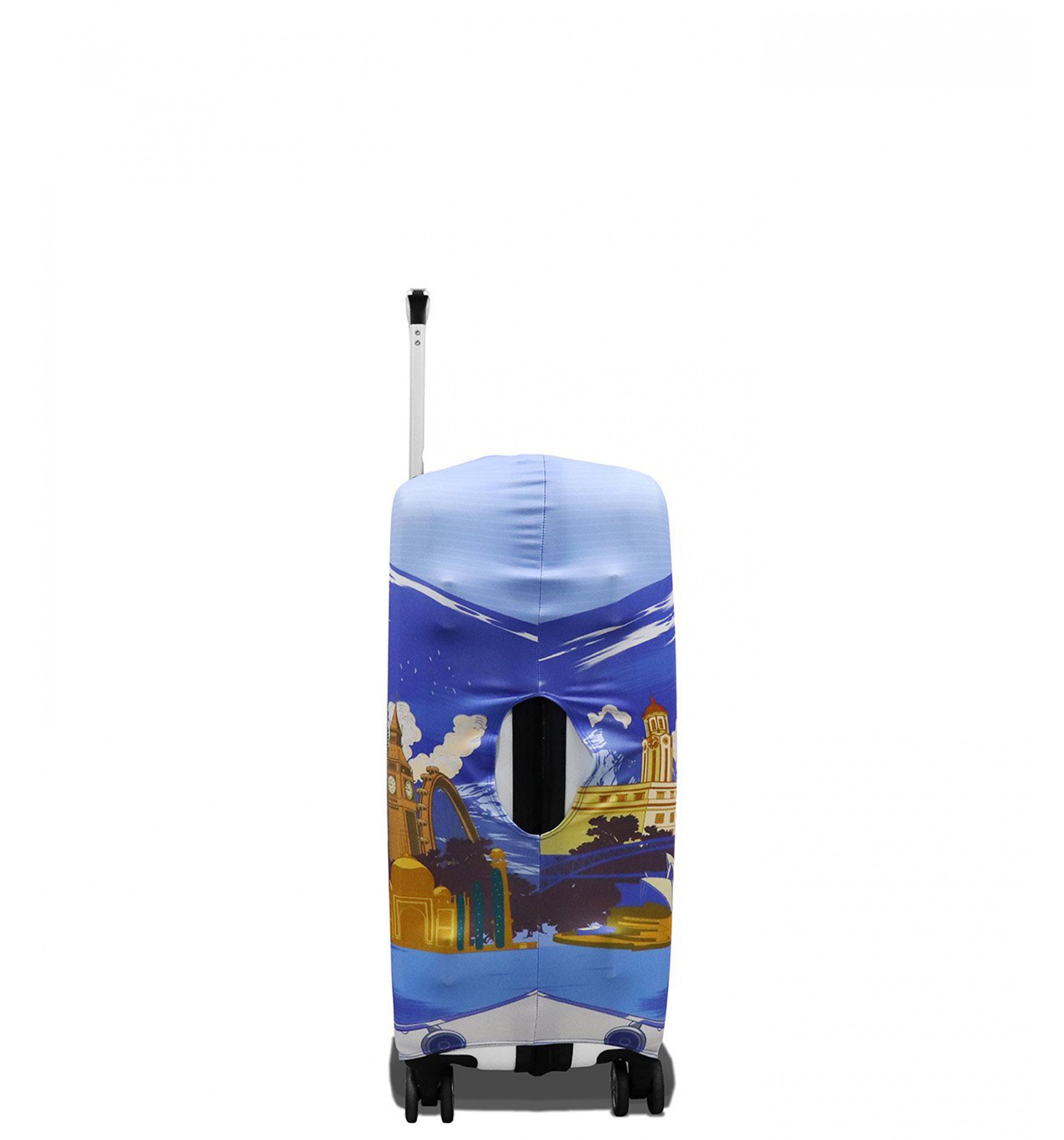 WANDERSKYEWanderskye Luggage Cover - Around the World (Small) Accessories