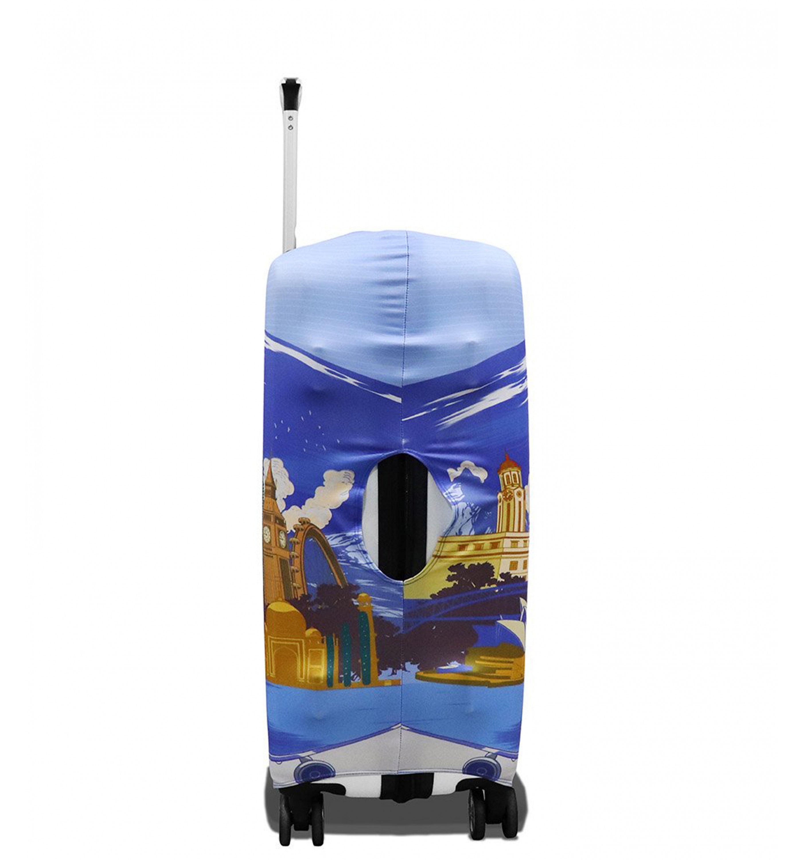 WANDERSKYEWanderskye Luggage Cover - Around the World (Medium) Accessories
