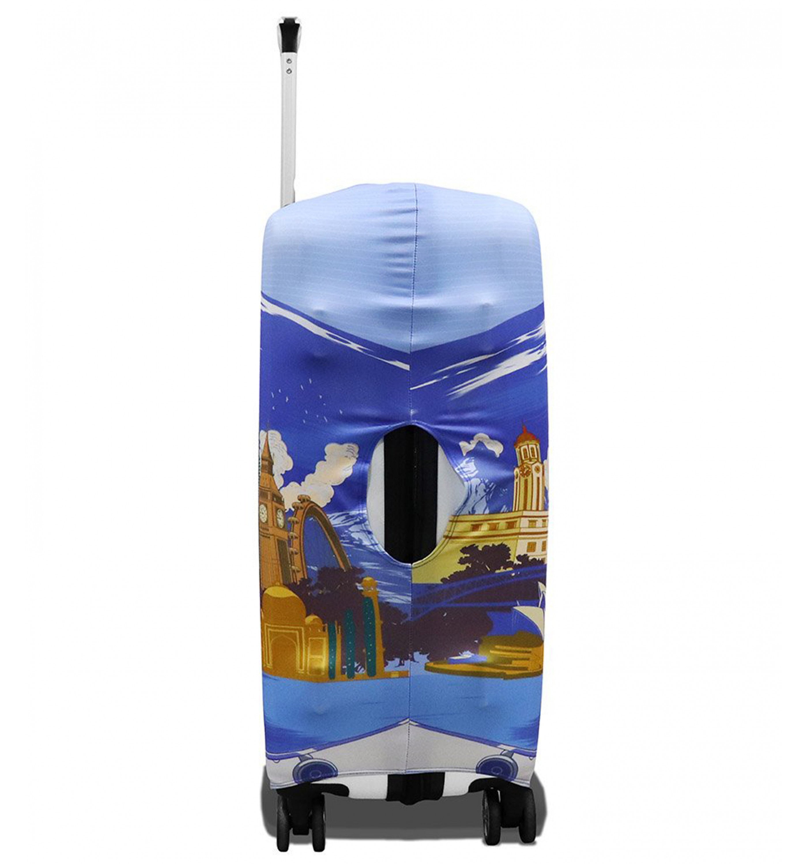 WANDERSKYEWanderskye Luggage Cover - Around the World (Large) Accessories