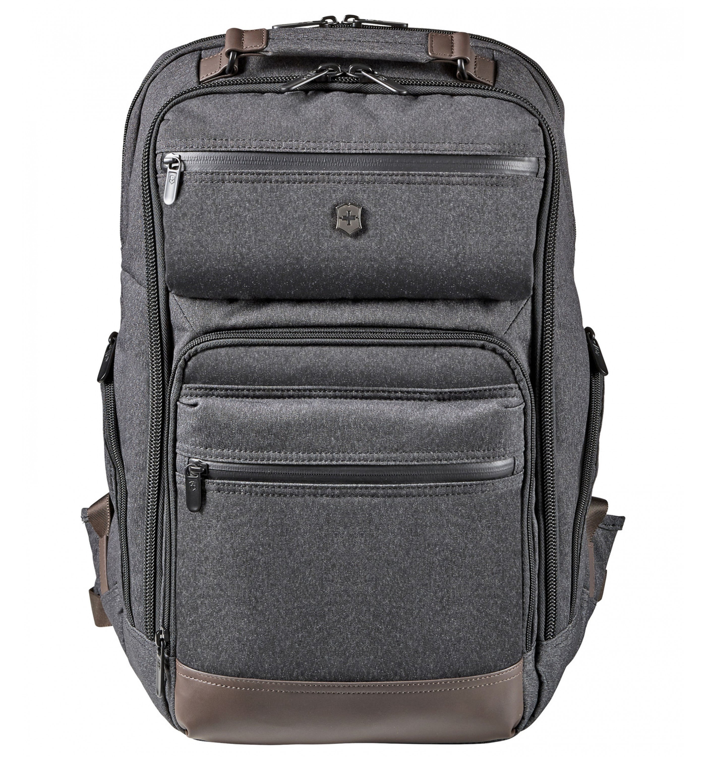 VICTORINOXARCHITECTURE URBAN BUSINESS-RATH BACKPACKGREY/BROWN 17IN