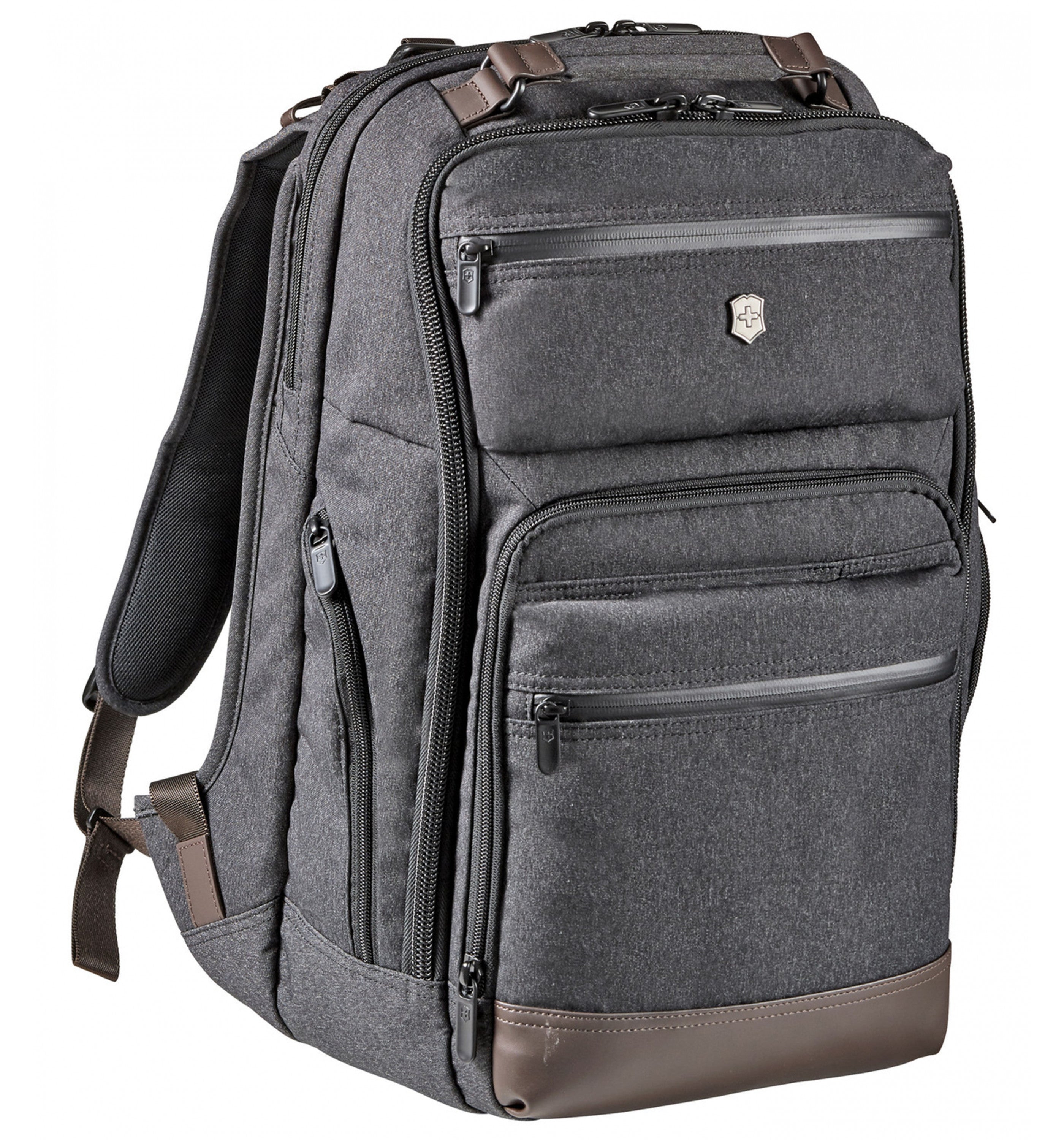VICTORINOXARCHITECTURE URBAN BUSINESS-RATH BACKPACKGREY/BROWN 17IN
