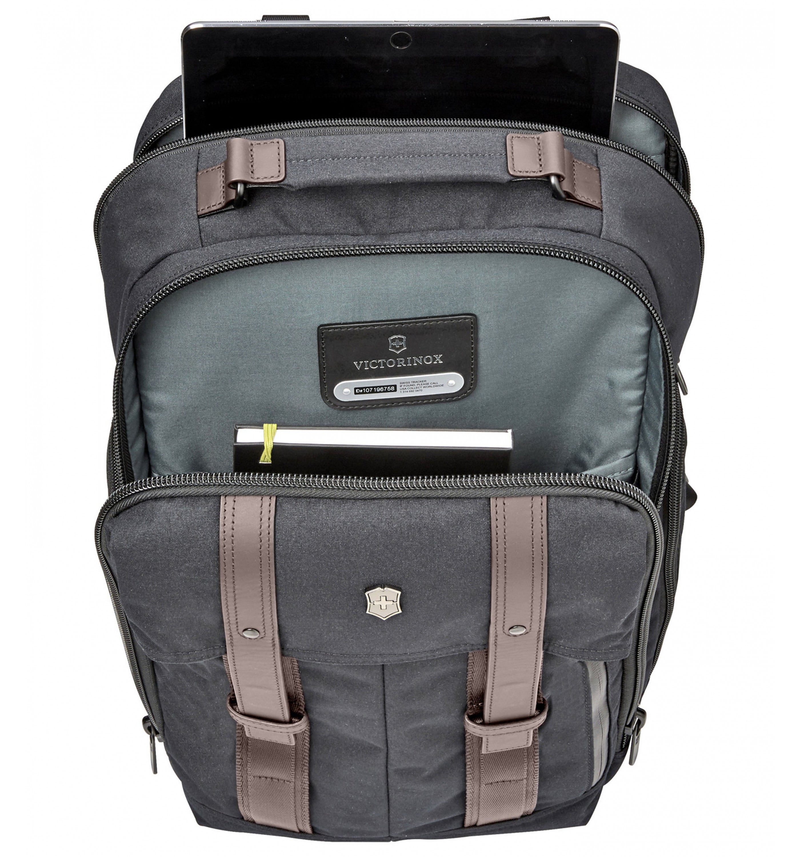 VICTORINOXARCHITECTURE URBAN BUSINESS-CORBUSIER BACKPACKGREY/BROWN 46 CM