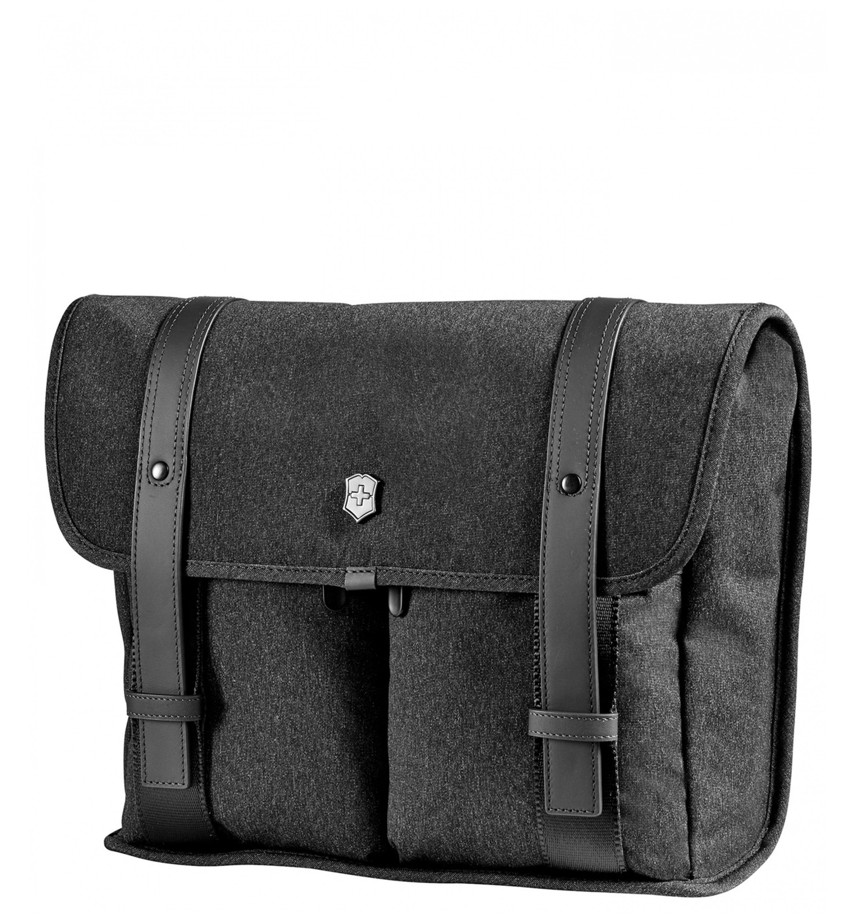 VICTORINOXARCHITECTURE URBAN BUSINESS-LOMBARD MINI MESSENGERBLACK 29 CM