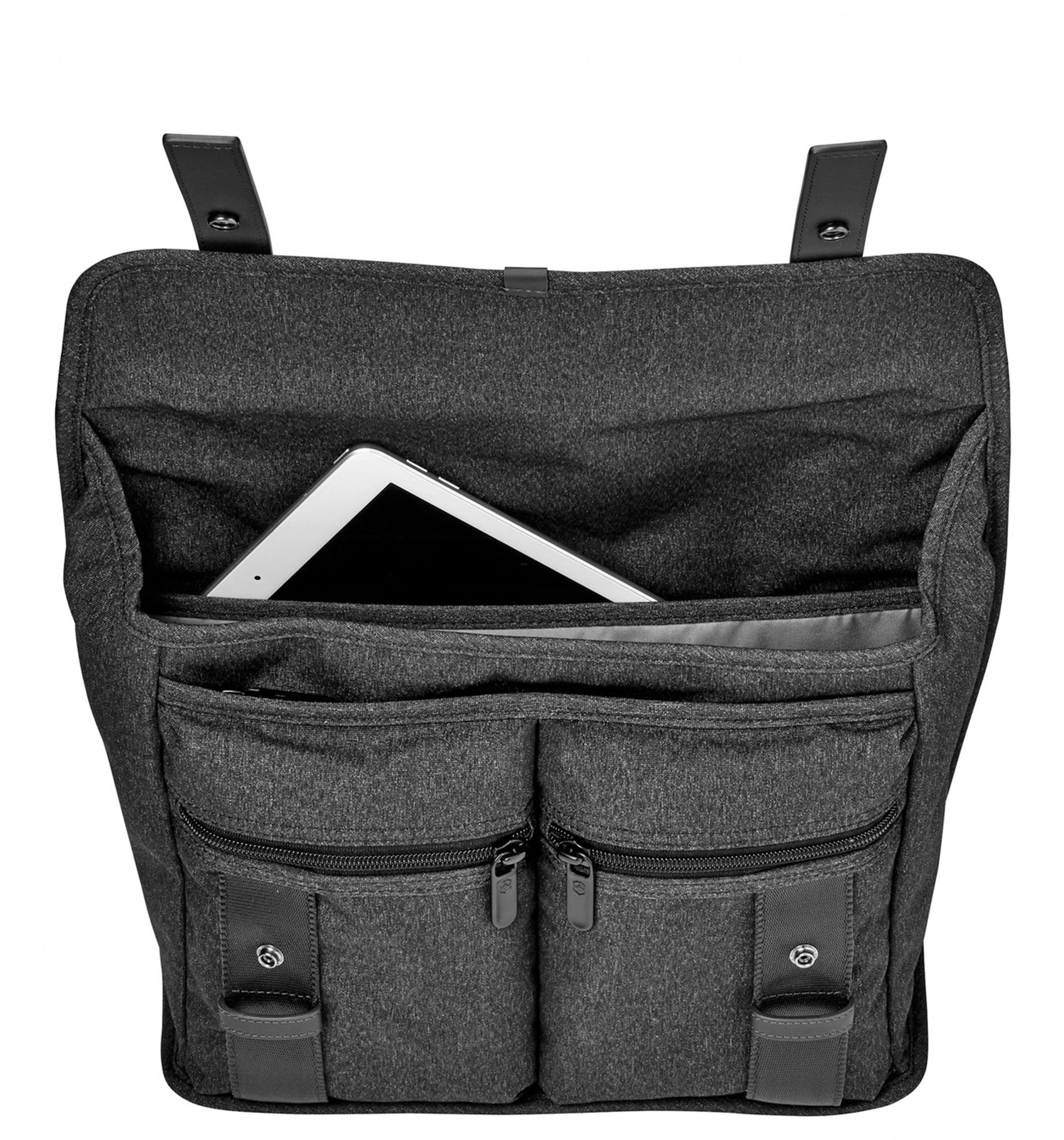 VICTORINOXARCHITECTURE URBAN BUSINESS-LOMBARD MINI MESSENGERBLACK 29 CM