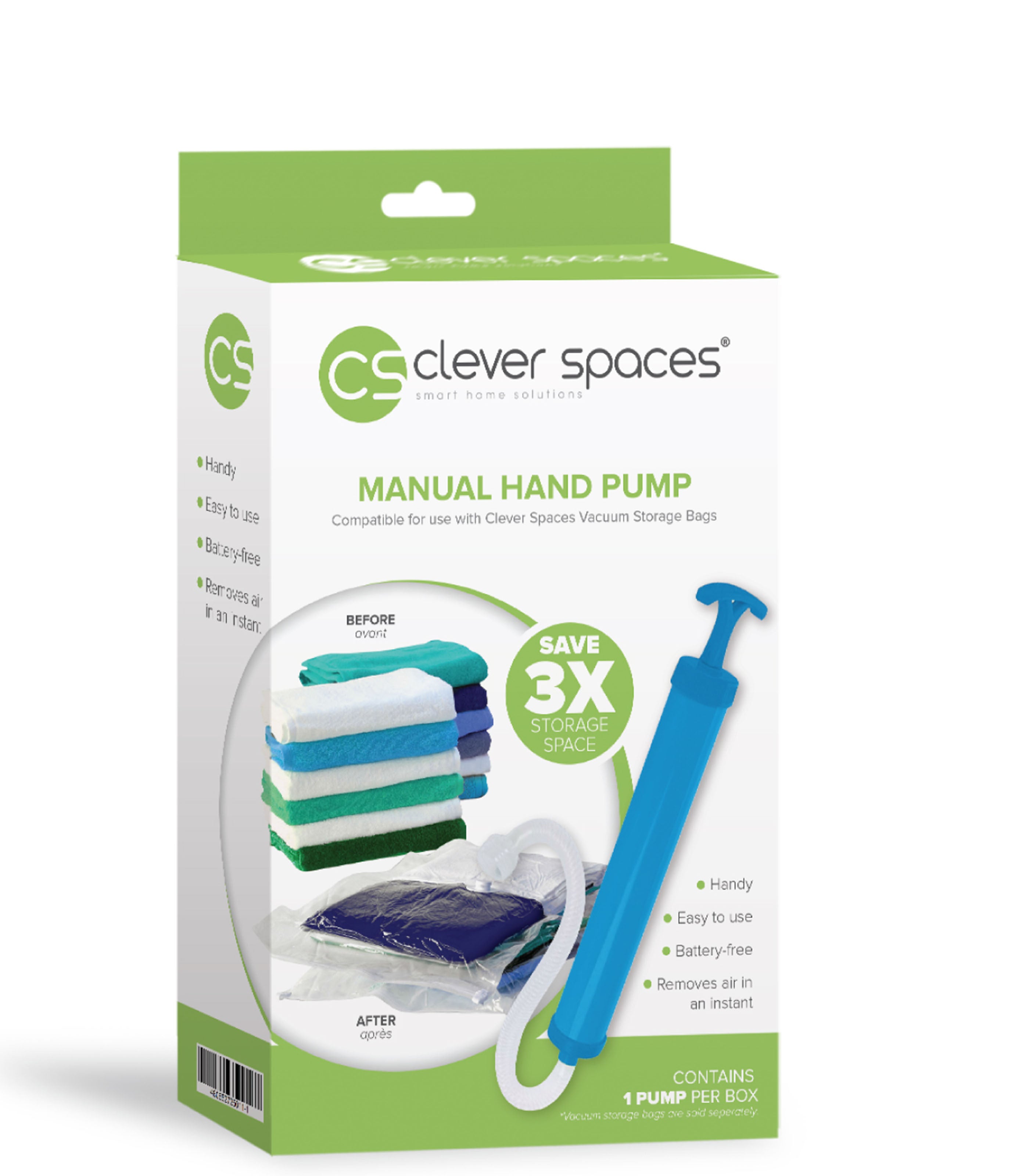 CLEVER SPACESMANUAL HAND PUMP