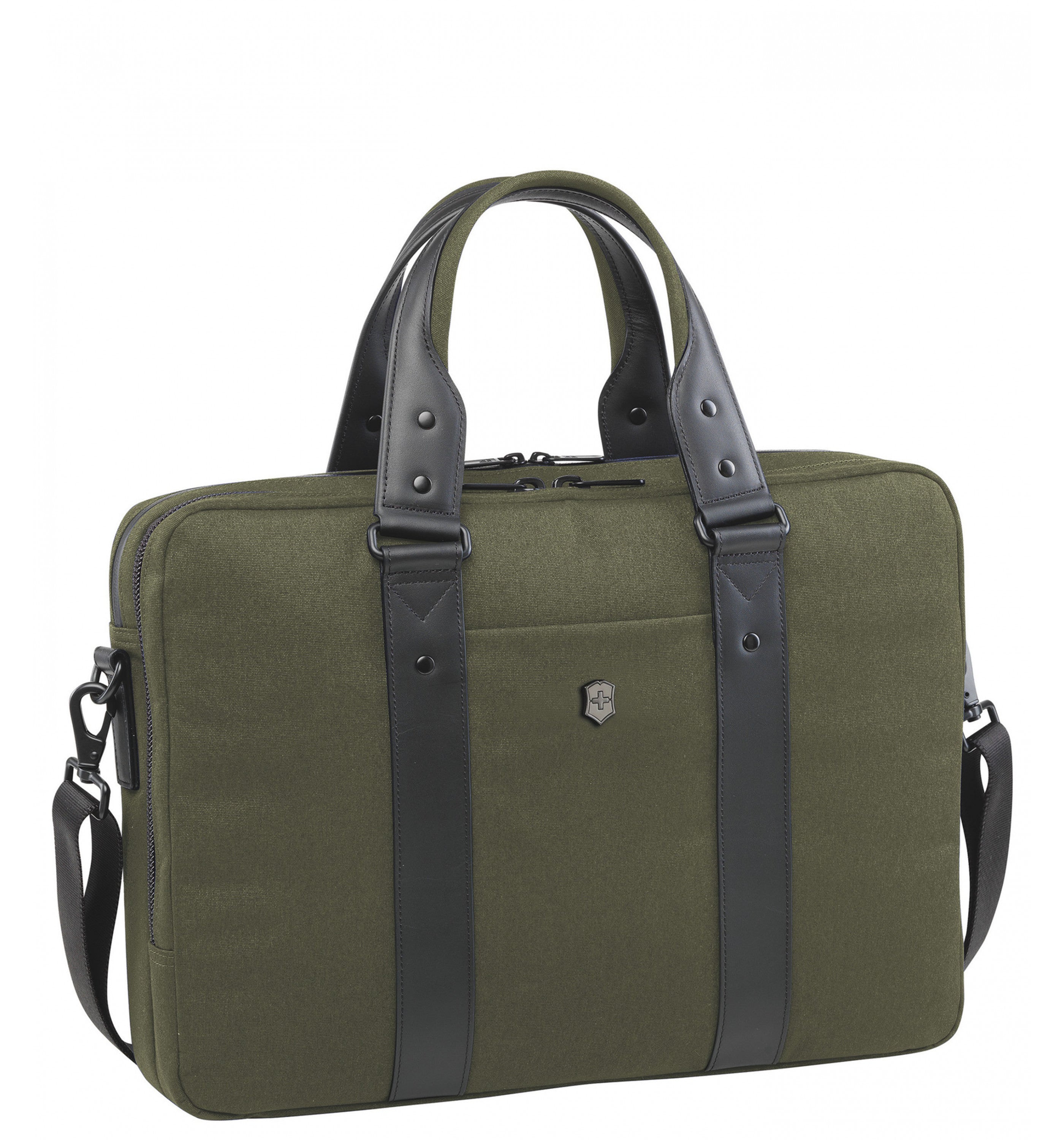 VICTORINOXARCHITECTURE URBAN BUSINESS-BODMER LAPTOP BRIEFCASEOLIVE 31 CM