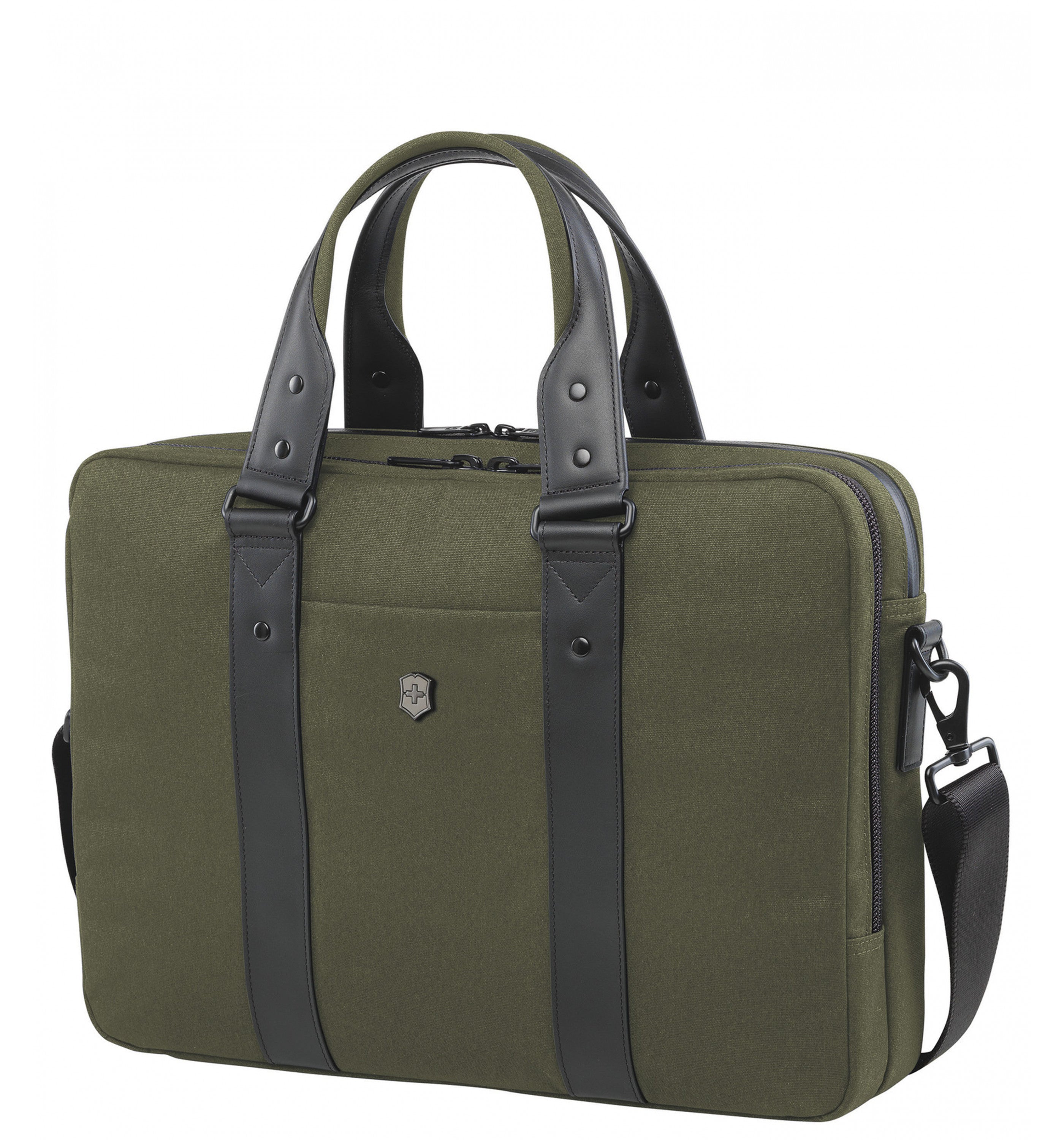 VICTORINOXARCHITECTURE URBAN BUSINESS-BODMER LAPTOP BRIEFCASEOLIVE 31 CM